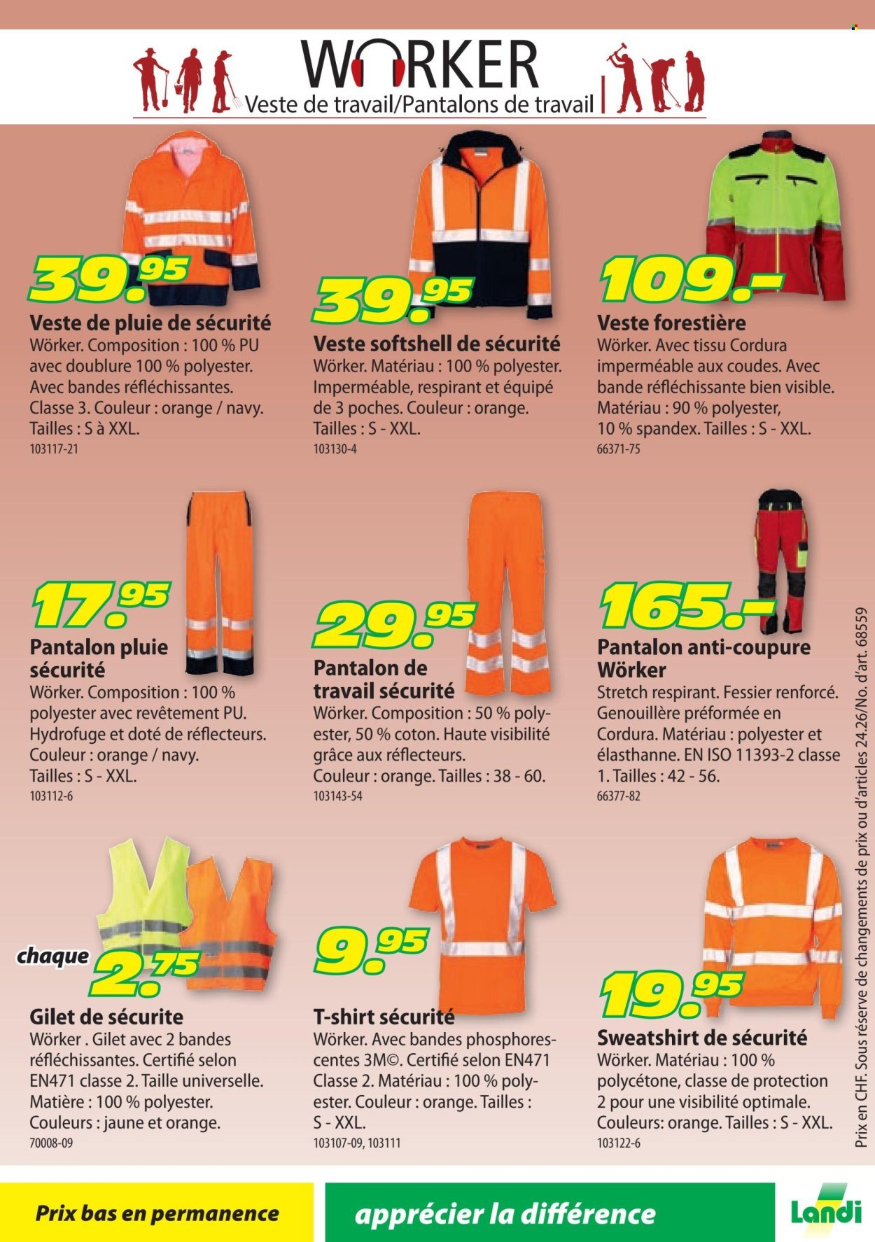 LANDI Prospekt - Prospectus à thème Wörker