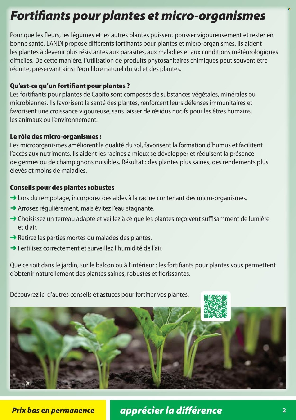 LANDI Prospekt - Pesticides et engrais