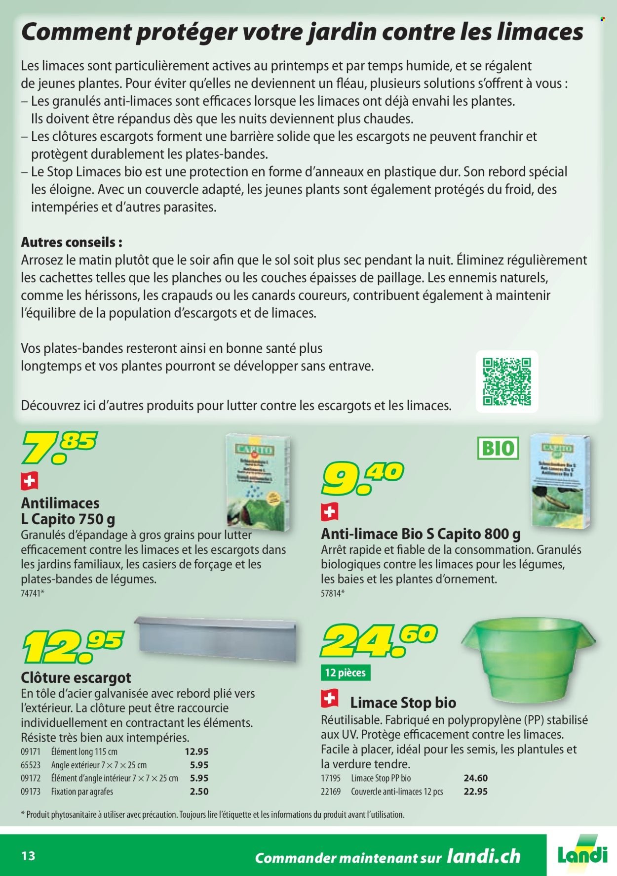 LANDI Prospekt - Pesticides et engrais