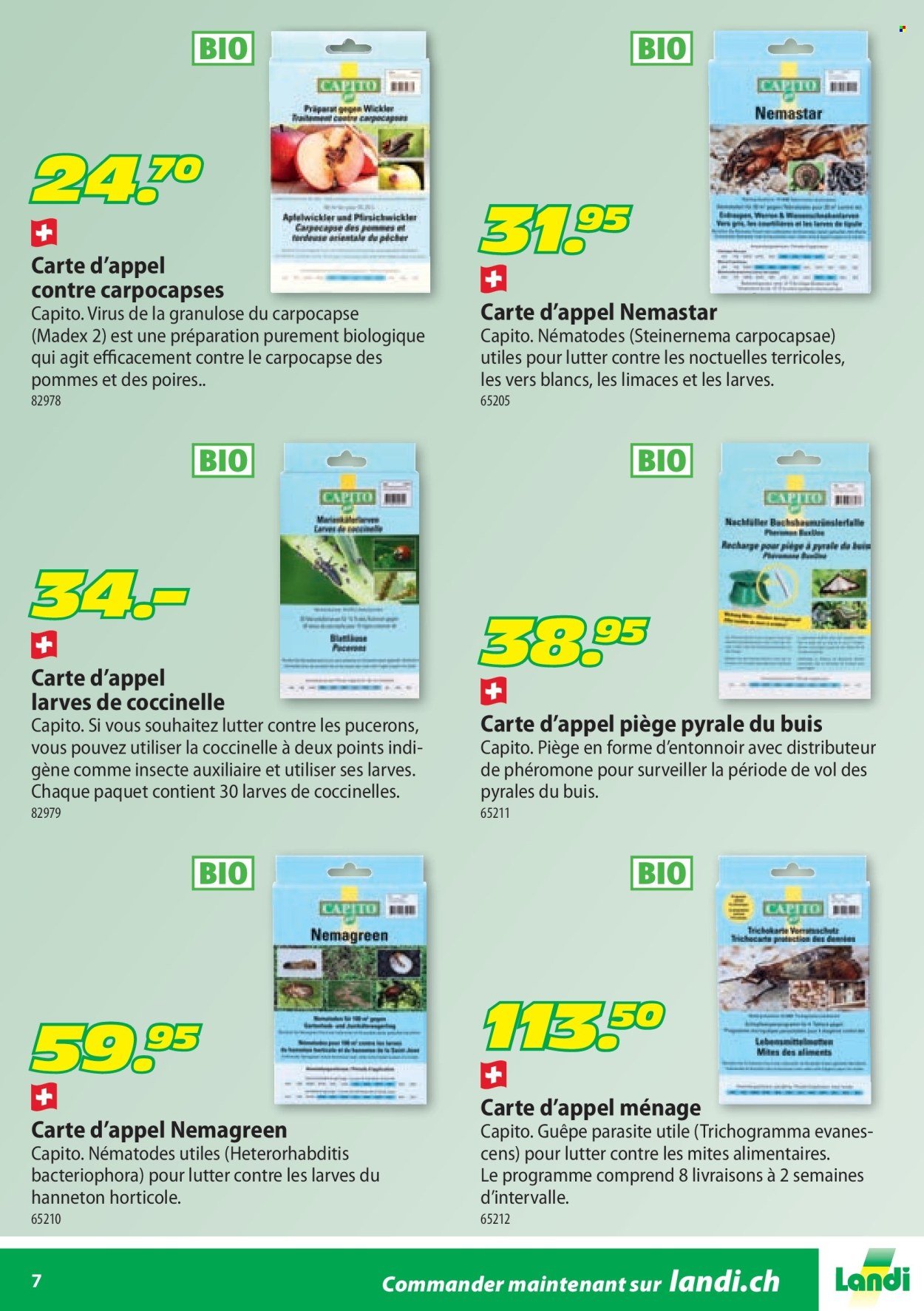 LANDI Prospekt - Pesticides et engrais