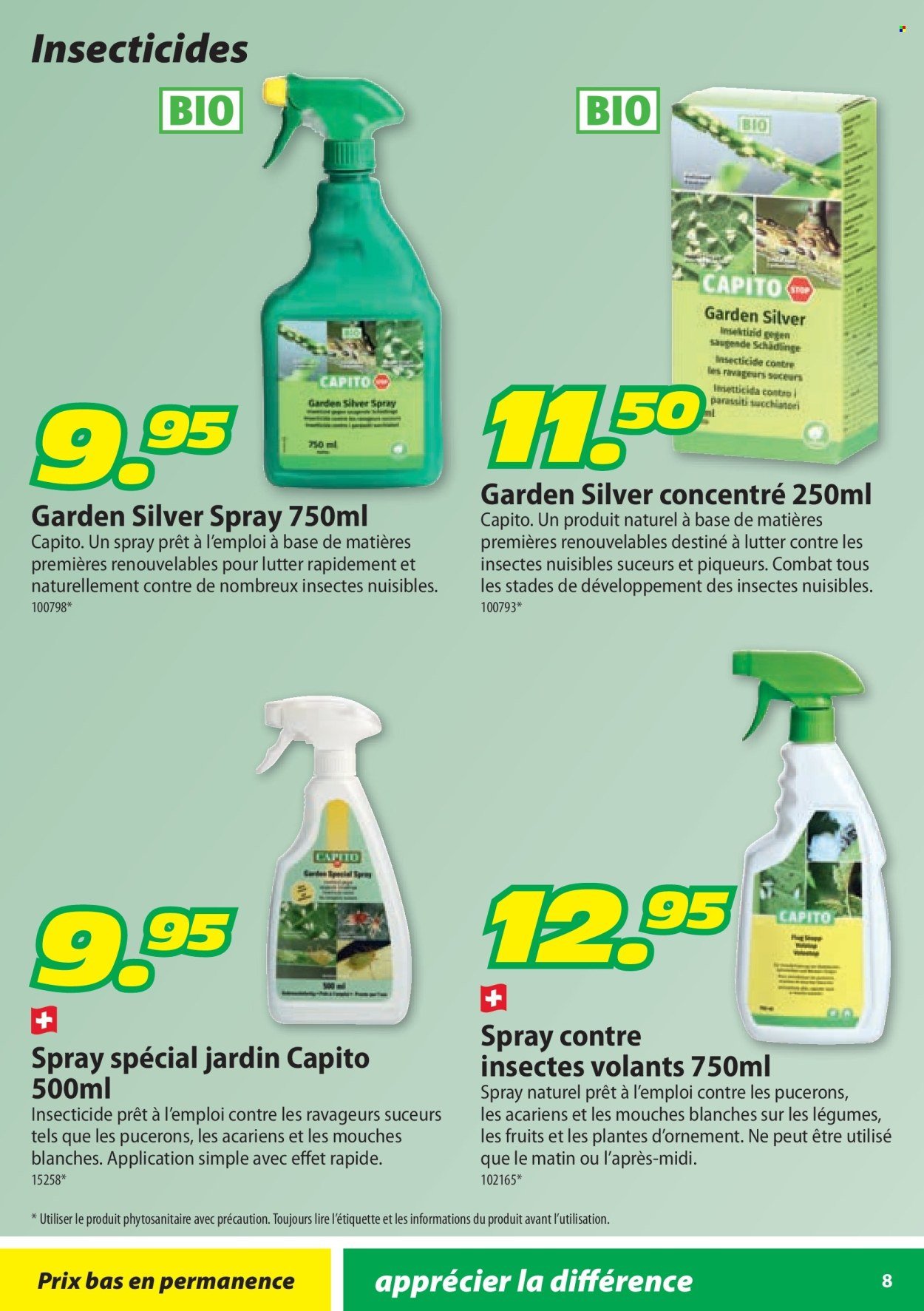 LANDI Prospekt - Pesticides et engrais