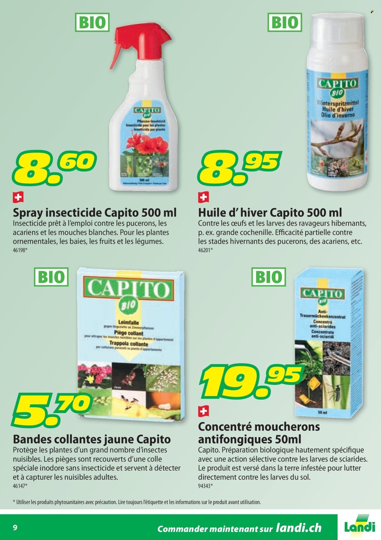 LANDI Prospekt - Pesticides et engrais