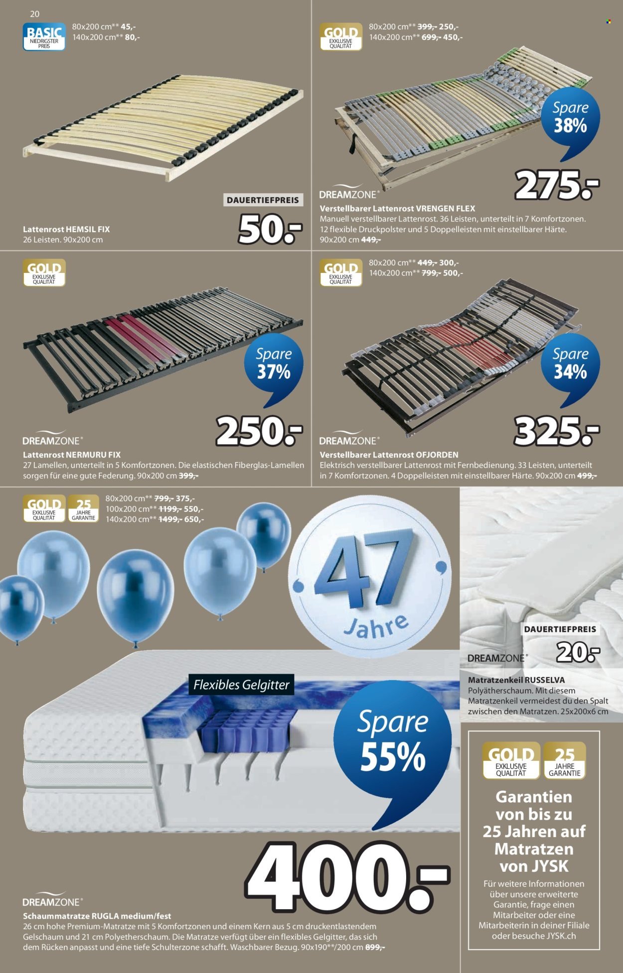 JYSK Prospekt - Vom 17.3.2026 (2026-03-17 - 2026-03-30) | 20