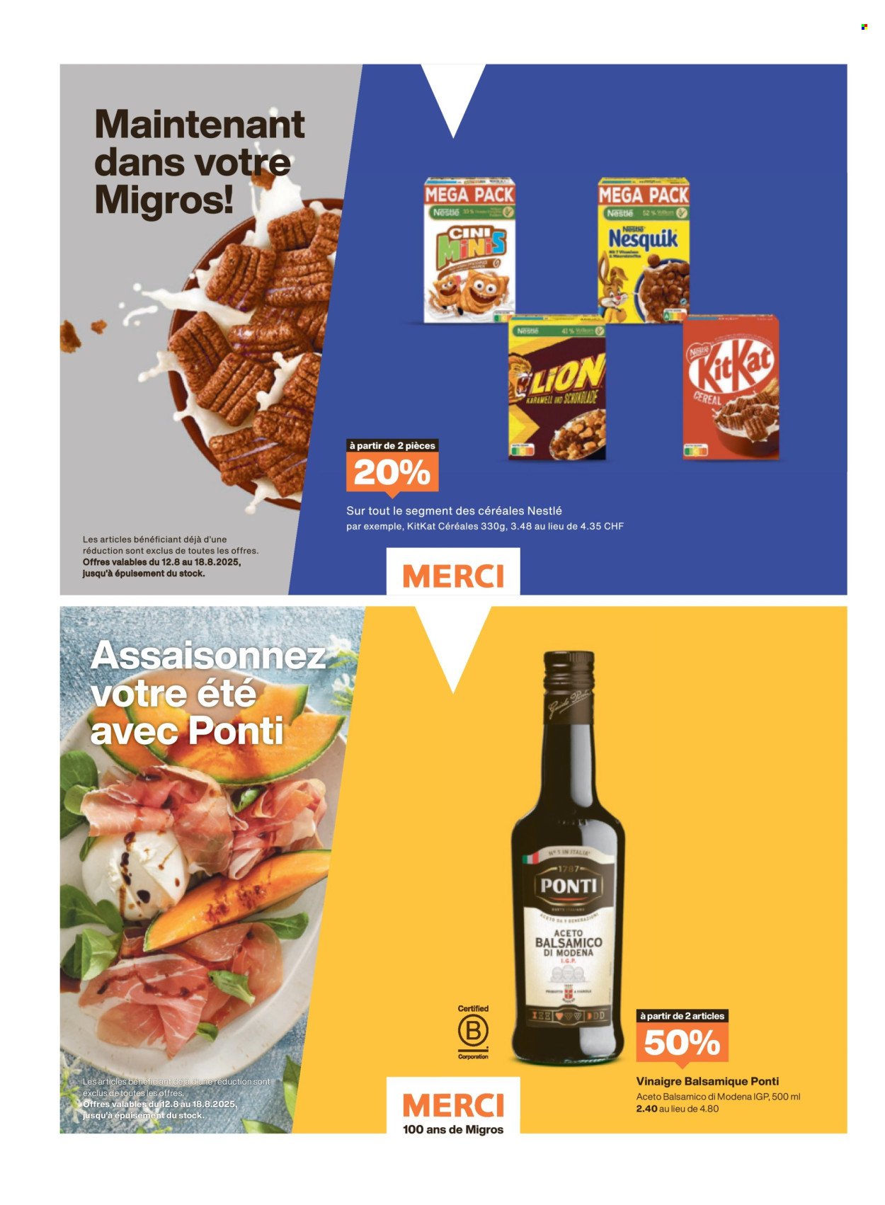 MIGROS Prospekt - Vom 12.8.2025 (2025-08-12 - 2025-08-18)