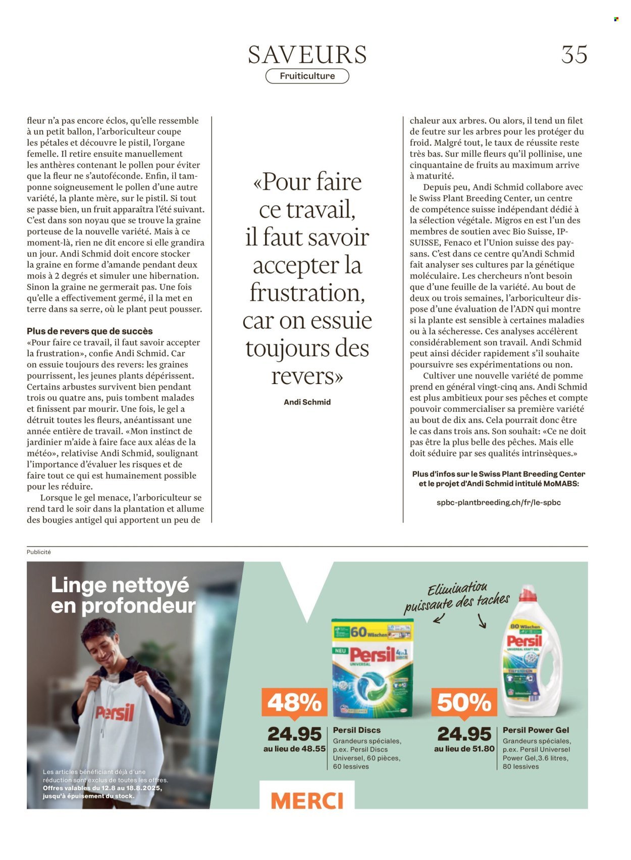 MIGROS Prospekt - Vom 12.8.2025 (2025-08-12 - 2025-08-18)