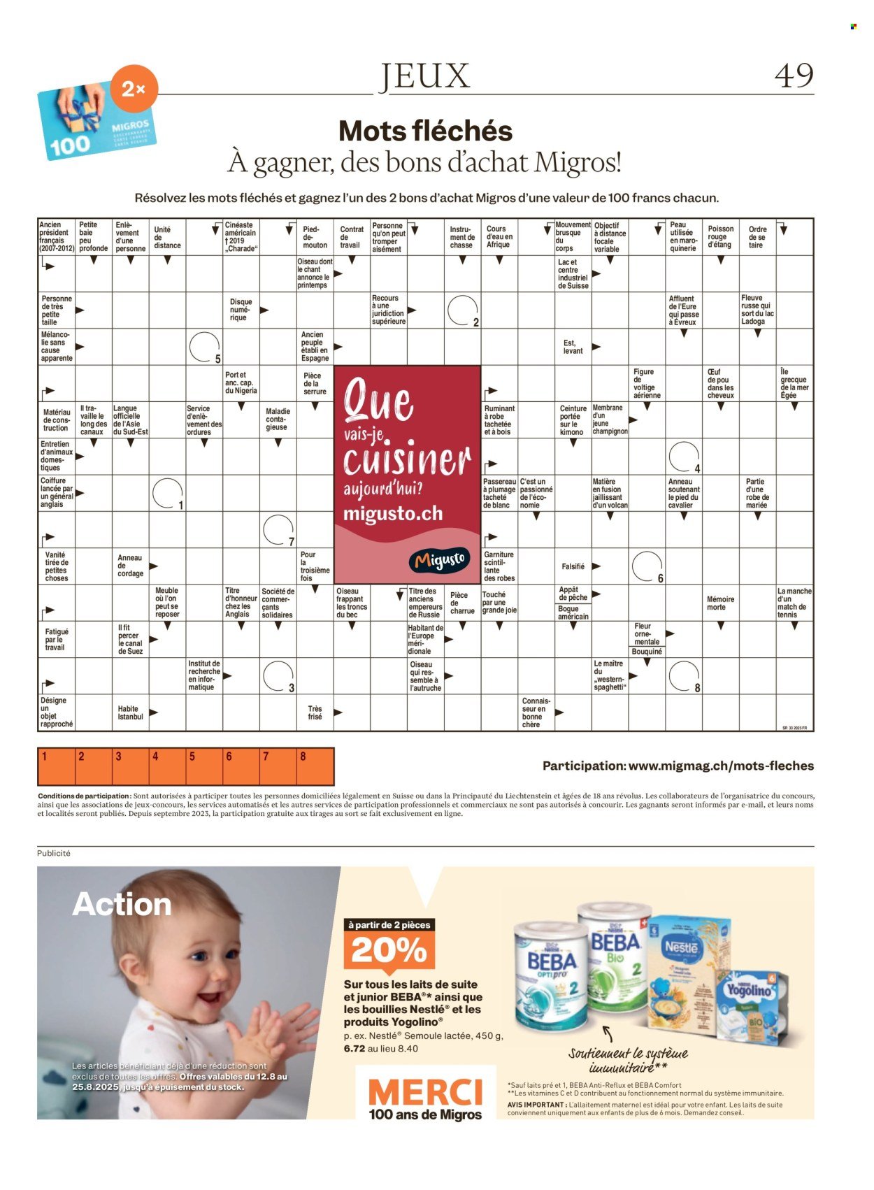 MIGROS Prospekt - Vom 12.8.2025 (2025-08-12 - 2025-08-18)