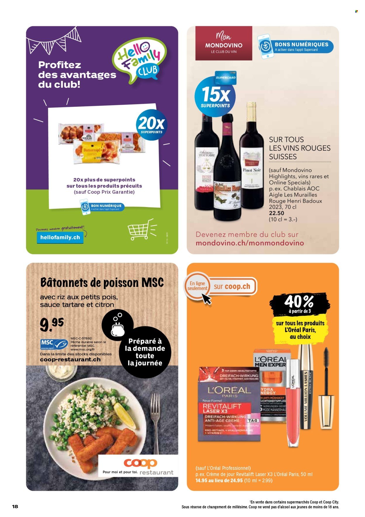 COOP Prospekt - Les actions Coop (2025-09-18 - 2025-09-24)