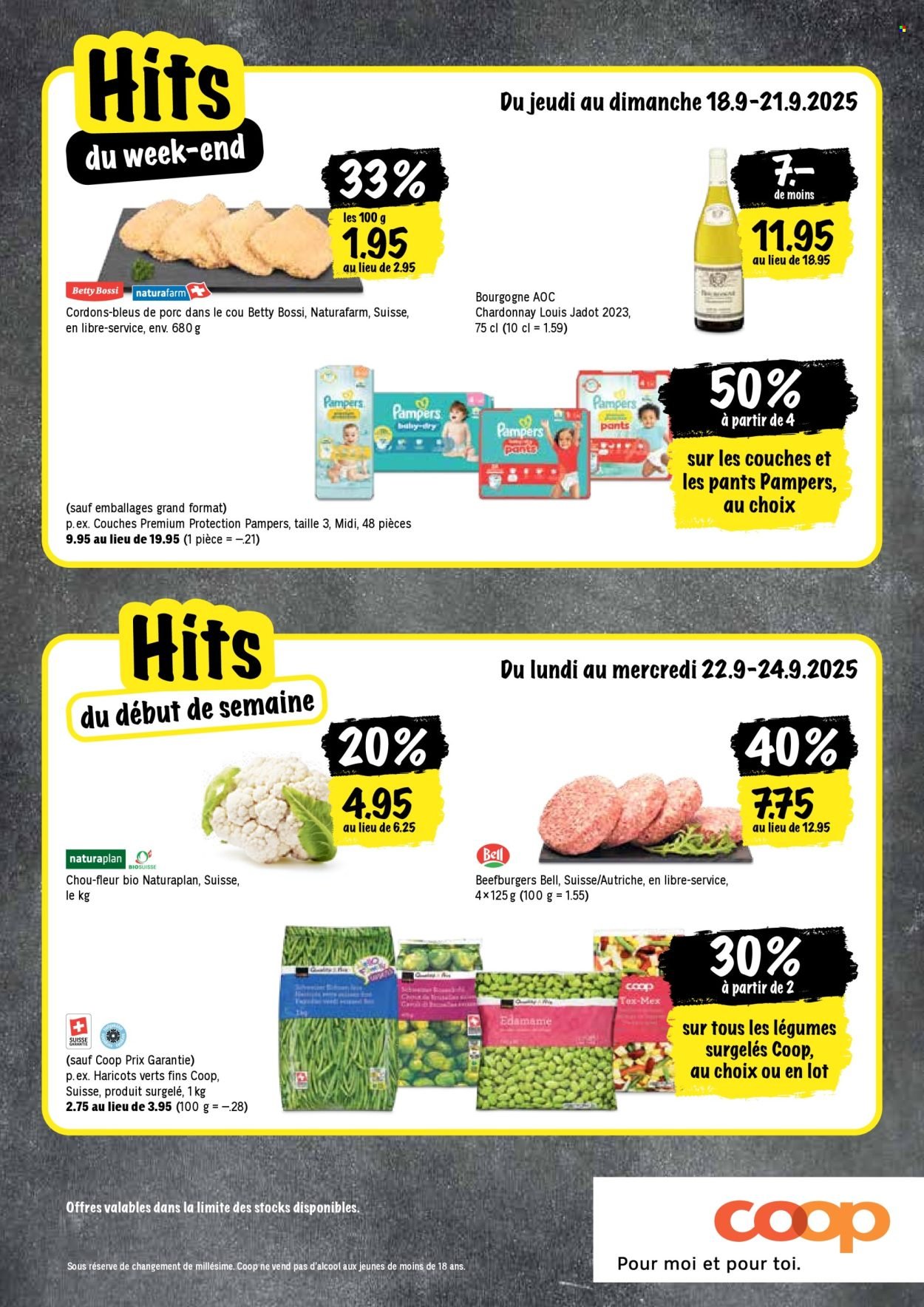 COOP Prospekt - Les actions Coop (2025-09-18 - 2025-09-24)
