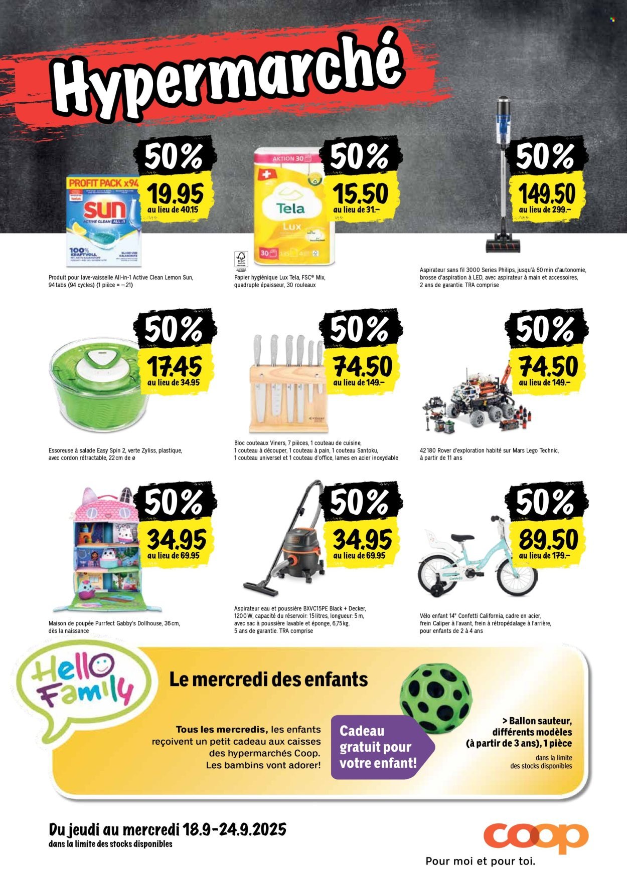 COOP Prospekt - Les actions Coop (2025-09-18 - 2025-09-24)