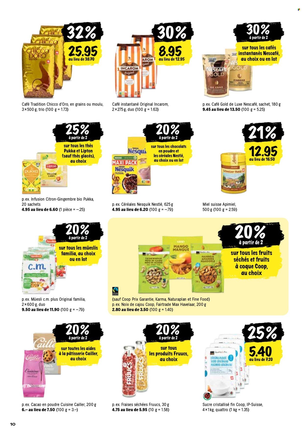 COOP Prospekt - Les actions Coop (2025-09-18 - 2025-09-24)