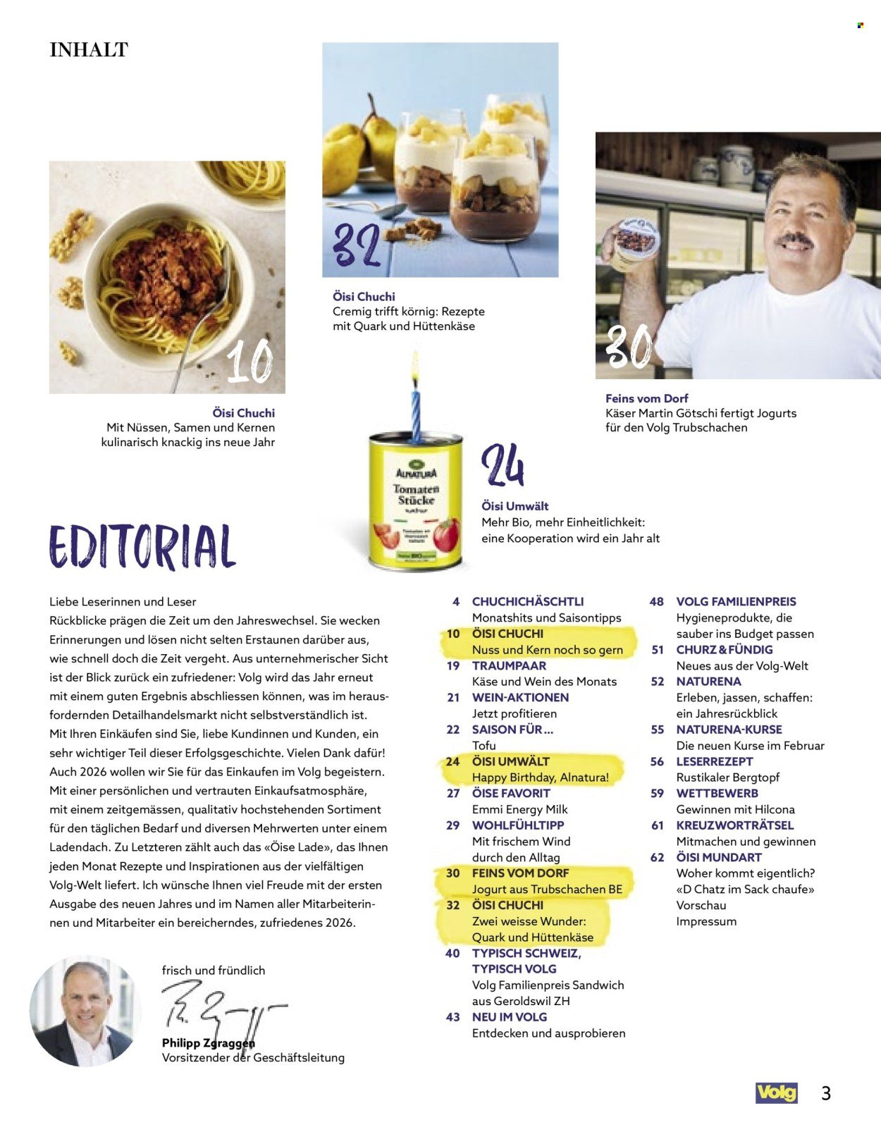 VOLG Prospekt - Vom 1.1.2026 (2026-01-01 - 2026-01-31)