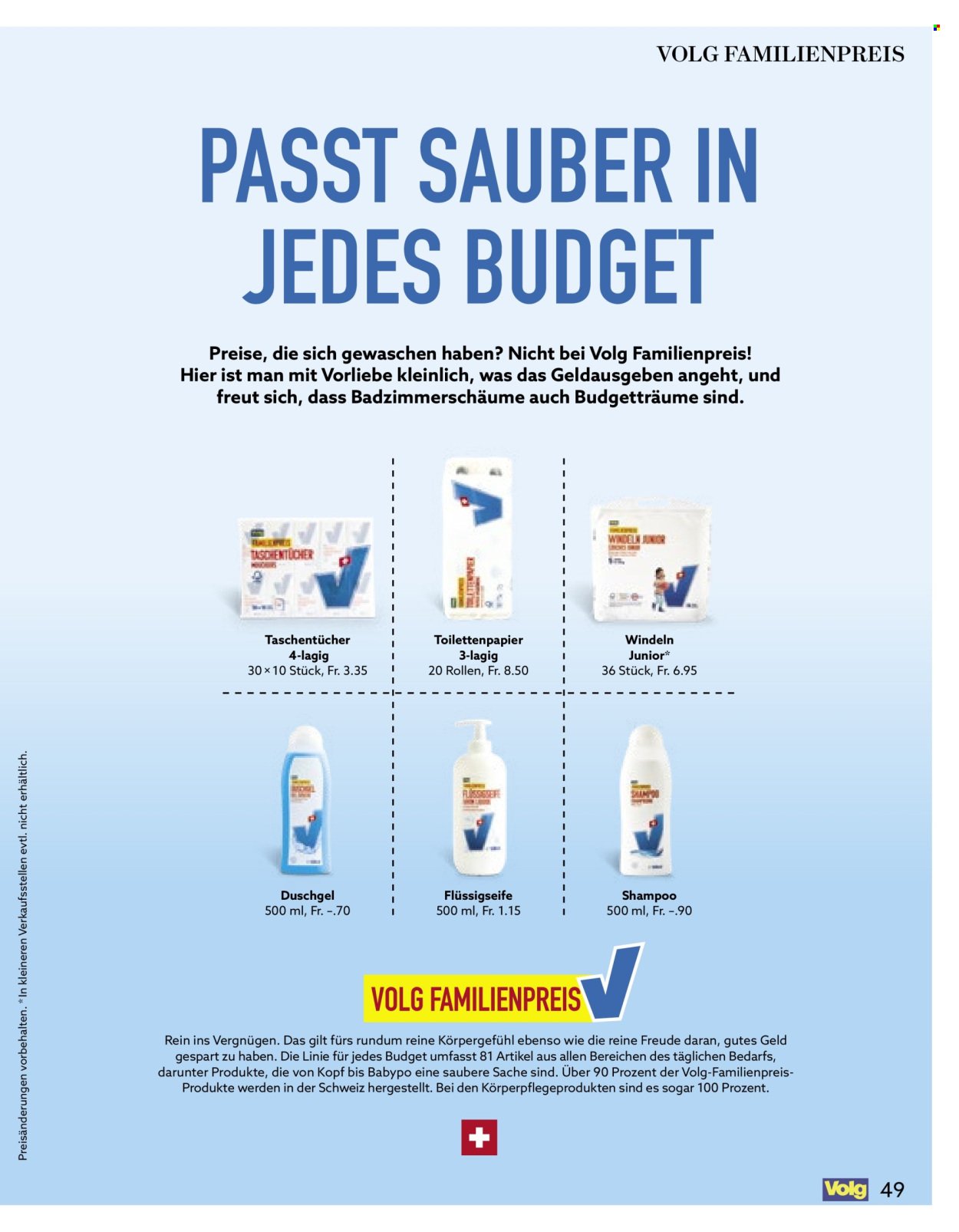 VOLG Prospekt - Vom 1.1.2026 (2026-01-01 - 2026-01-31)