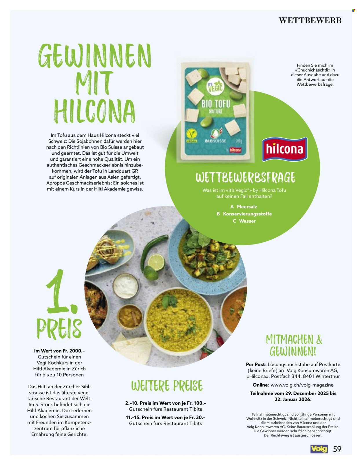 VOLG Prospekt - Vom 1.1.2026 (2026-01-01 - 2026-01-31)