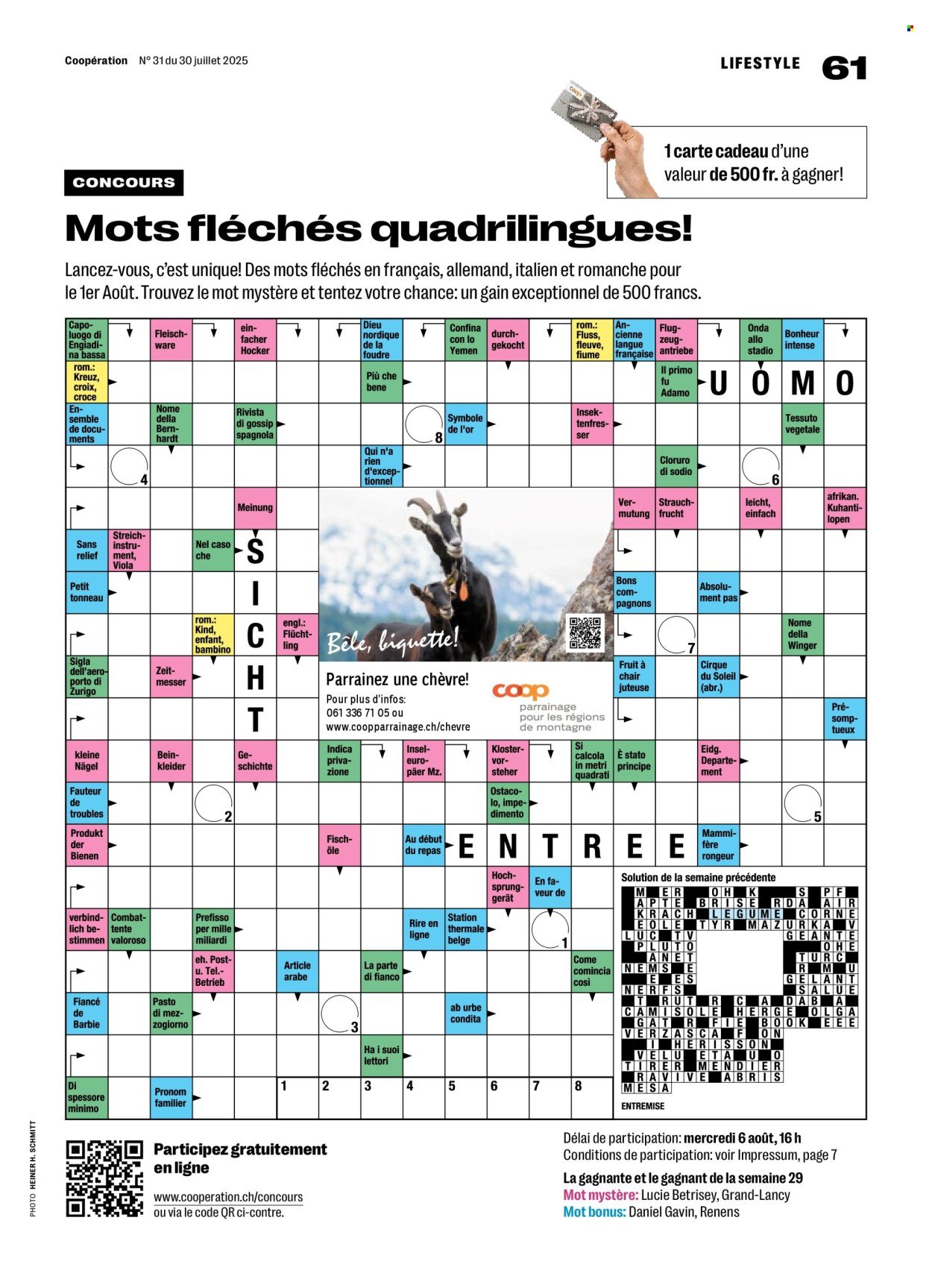 COOP Prospekt - Coopération (2025-07-31 - 2025-08-06)