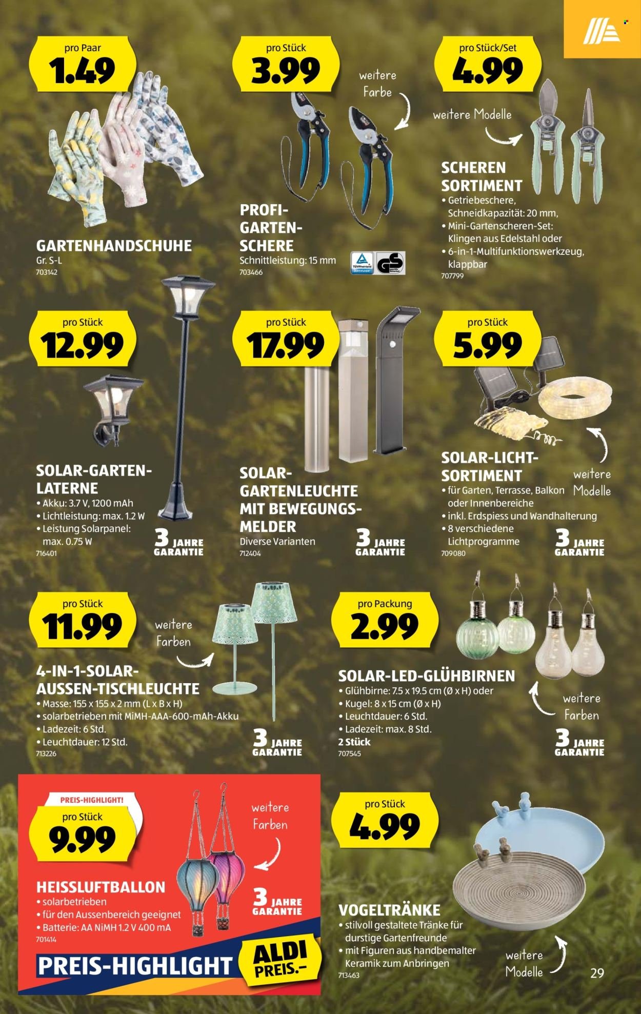 ALDI Prospekt - Vom 21.5.2026 (2026-05-21 - 2026-05-27) | 29
