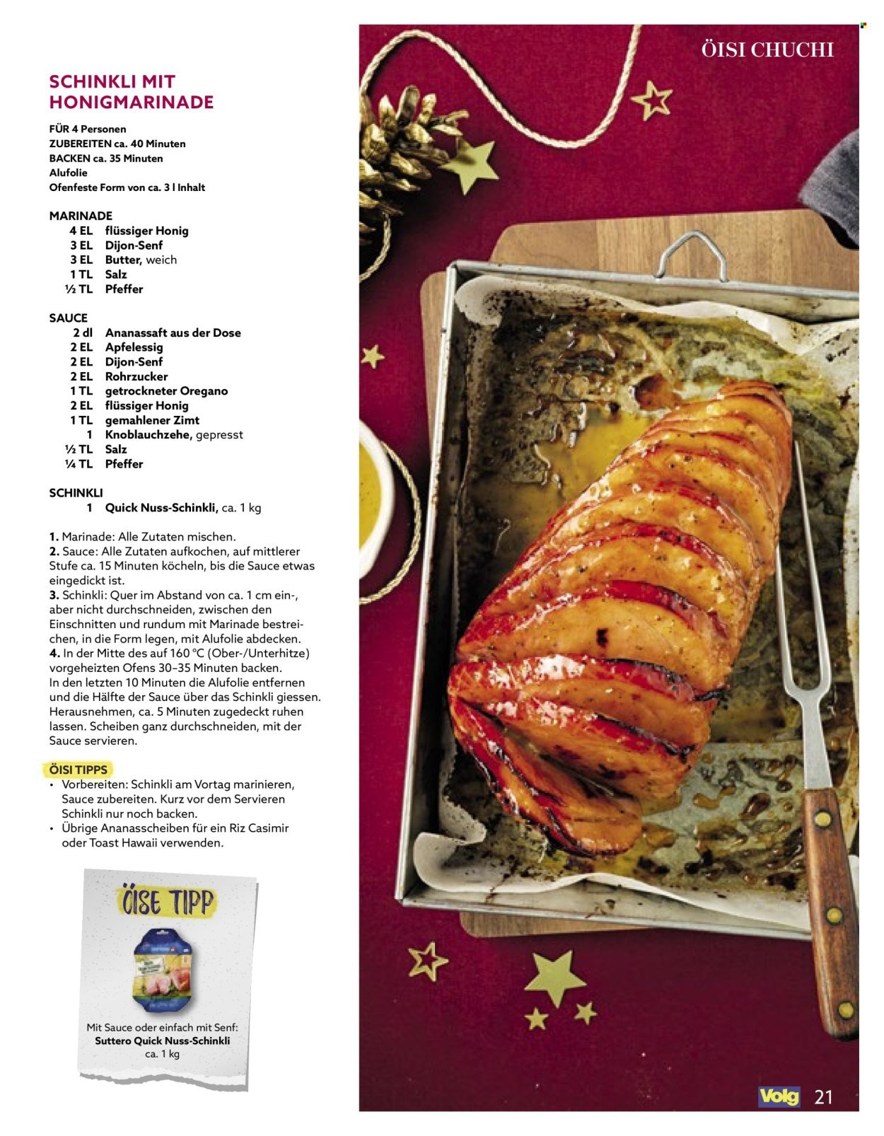 VOLG Prospekt - Vom 1.12.2025 (2025-12-01 - 2025-12-31) | 21