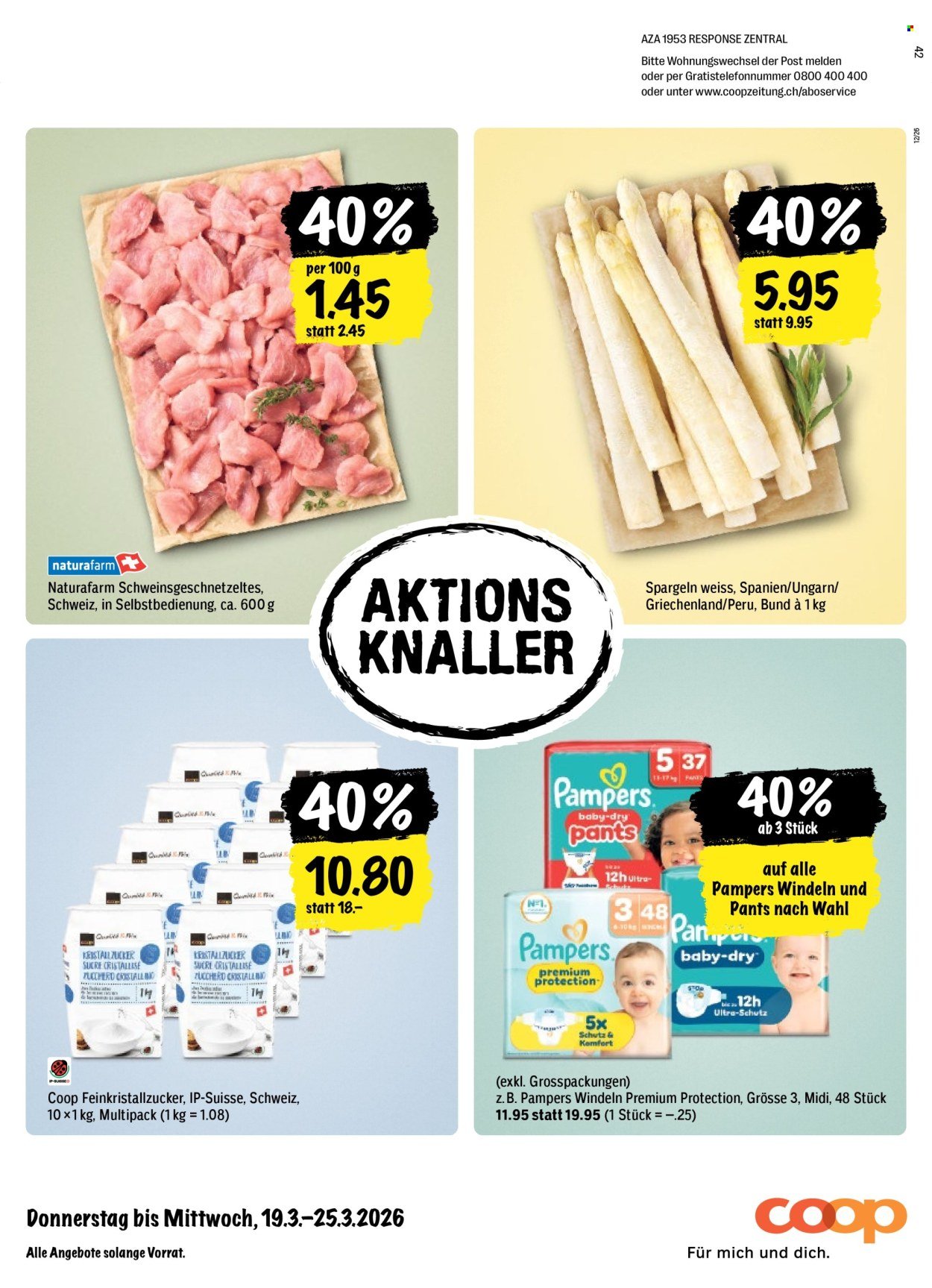 COOP Prospekt - COOPZEITUNG (2026-03-19 - 2026-03-25)