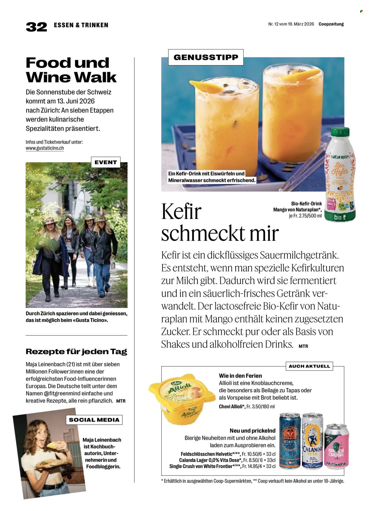 COOP Prospekt - COOPZEITUNG (2026-03-19 - 2026-03-25)