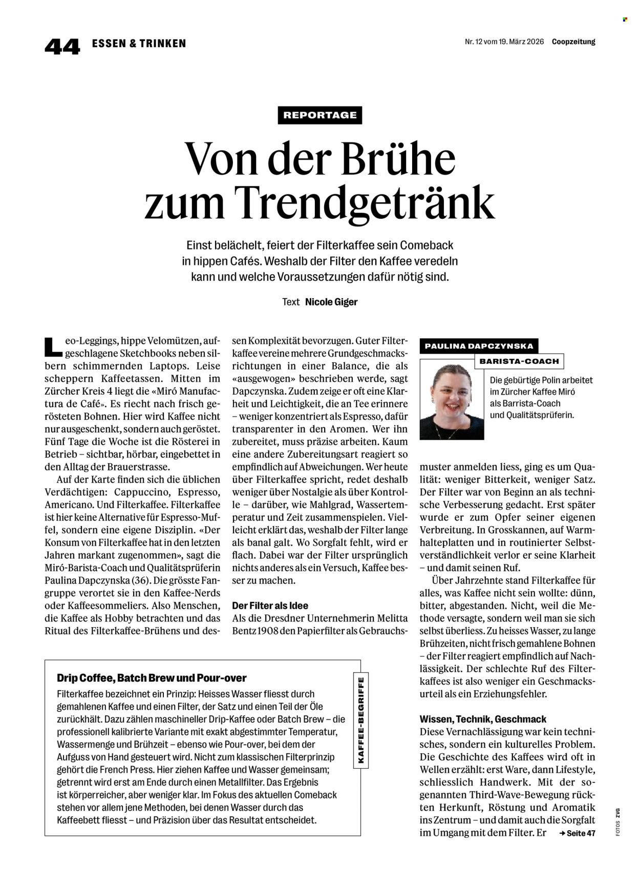 COOP Prospekt - COOPZEITUNG (2026-03-19 - 2026-03-25)