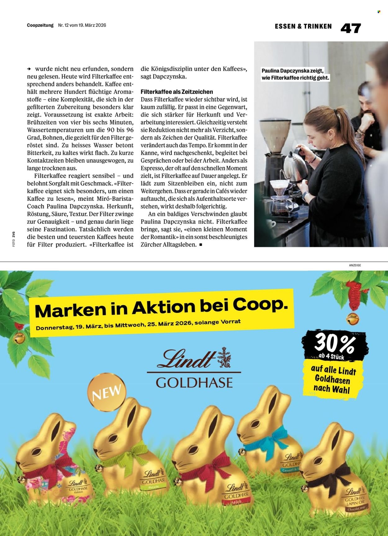 COOP Prospekt - COOPZEITUNG (2026-03-19 - 2026-03-25)