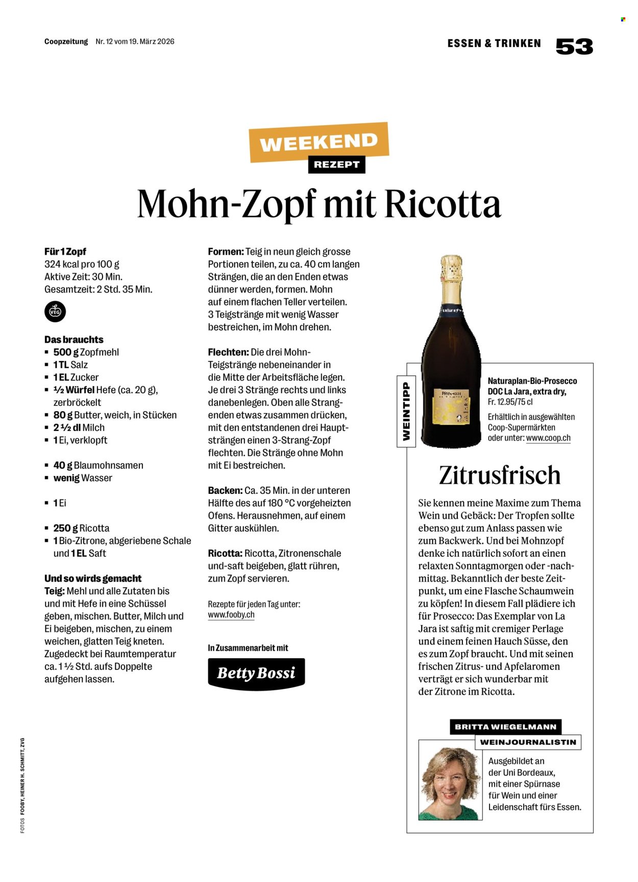 COOP Prospekt - COOPZEITUNG (2026-03-19 - 2026-03-25)