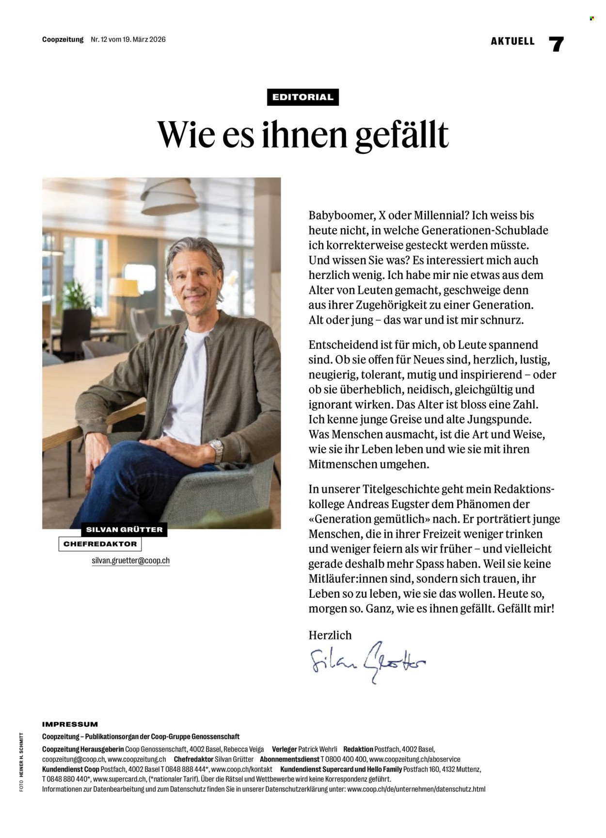 COOP Prospekt - COOPZEITUNG (2026-03-19 - 2026-03-25)