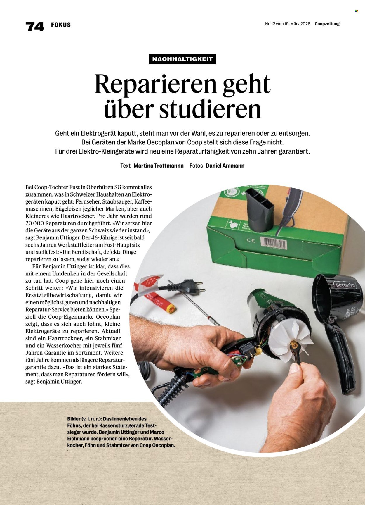 COOP Prospekt - COOPZEITUNG (2026-03-19 - 2026-03-25)