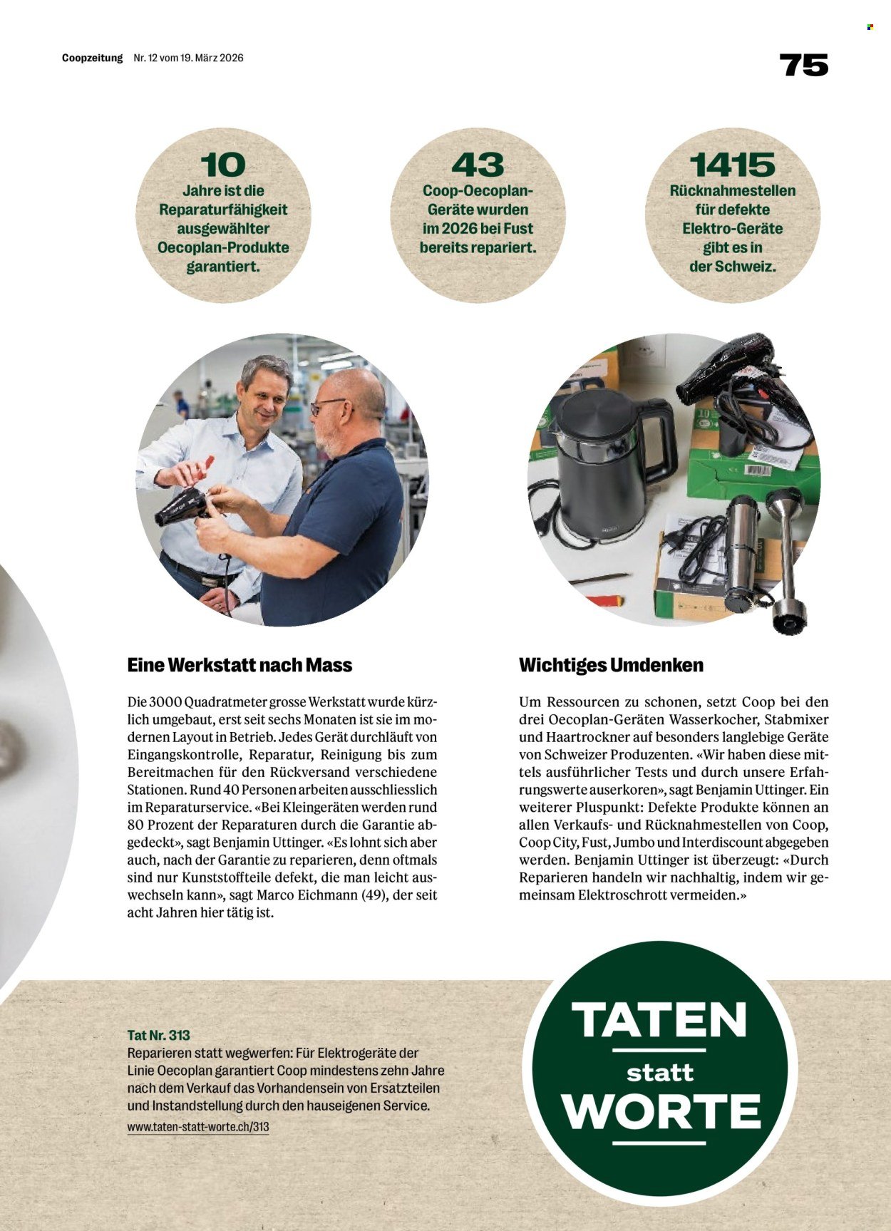 COOP Prospekt - COOPZEITUNG (2026-03-19 - 2026-03-25)