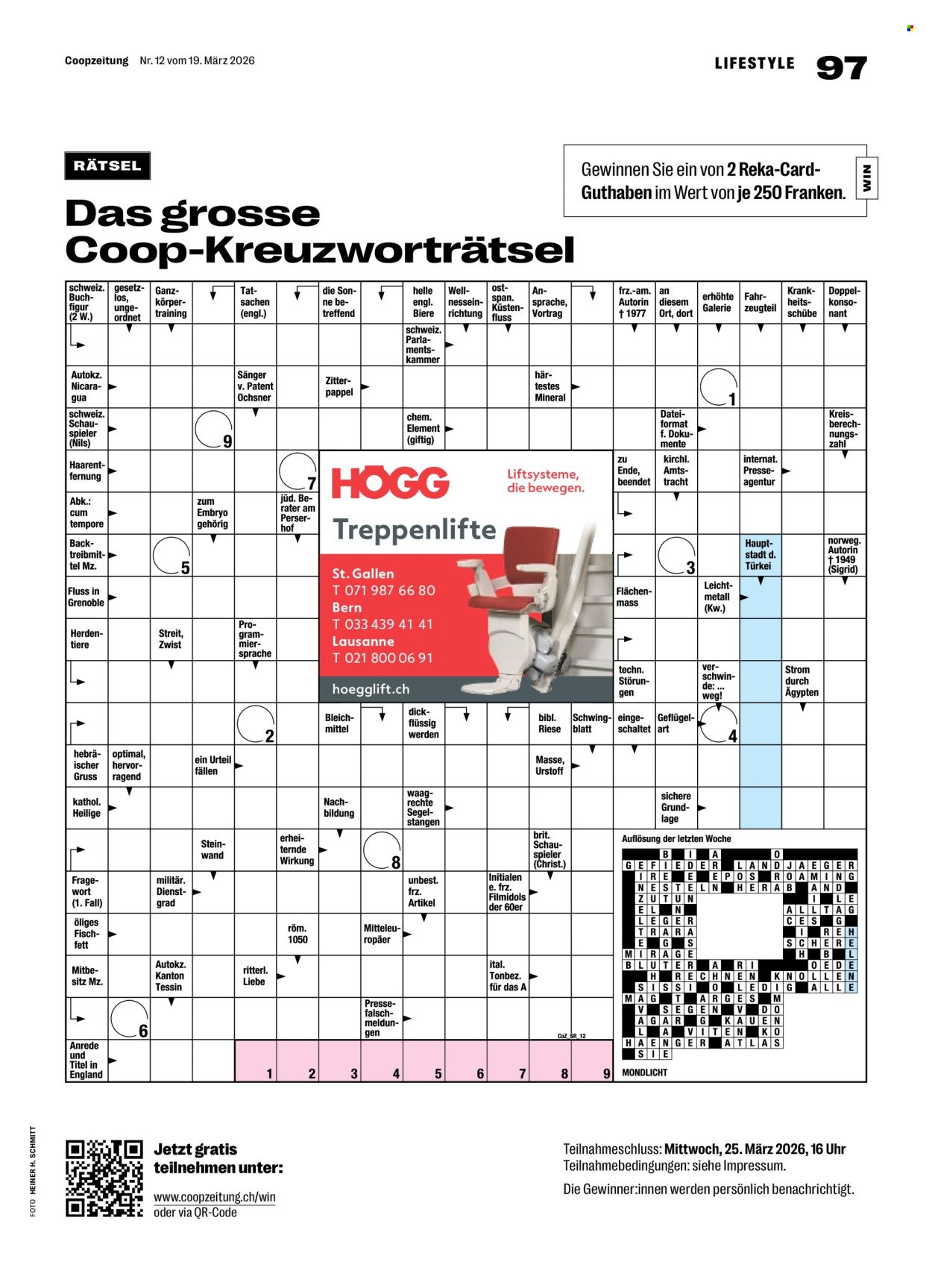 COOP Prospekt - COOPZEITUNG (2026-03-19 - 2026-03-25)