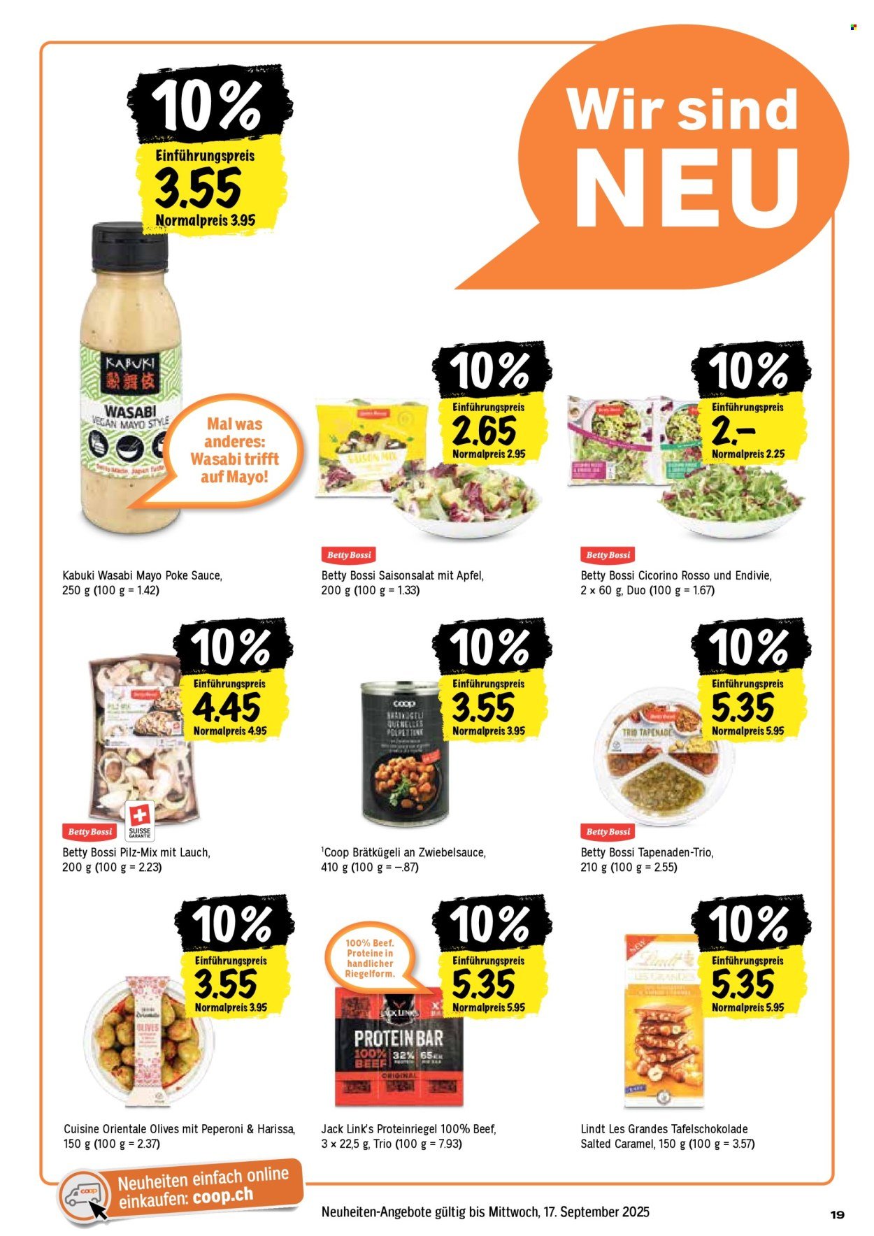 COOP Prospekt - Coop Aktionen (2025-09-04 - 2025-09-10)