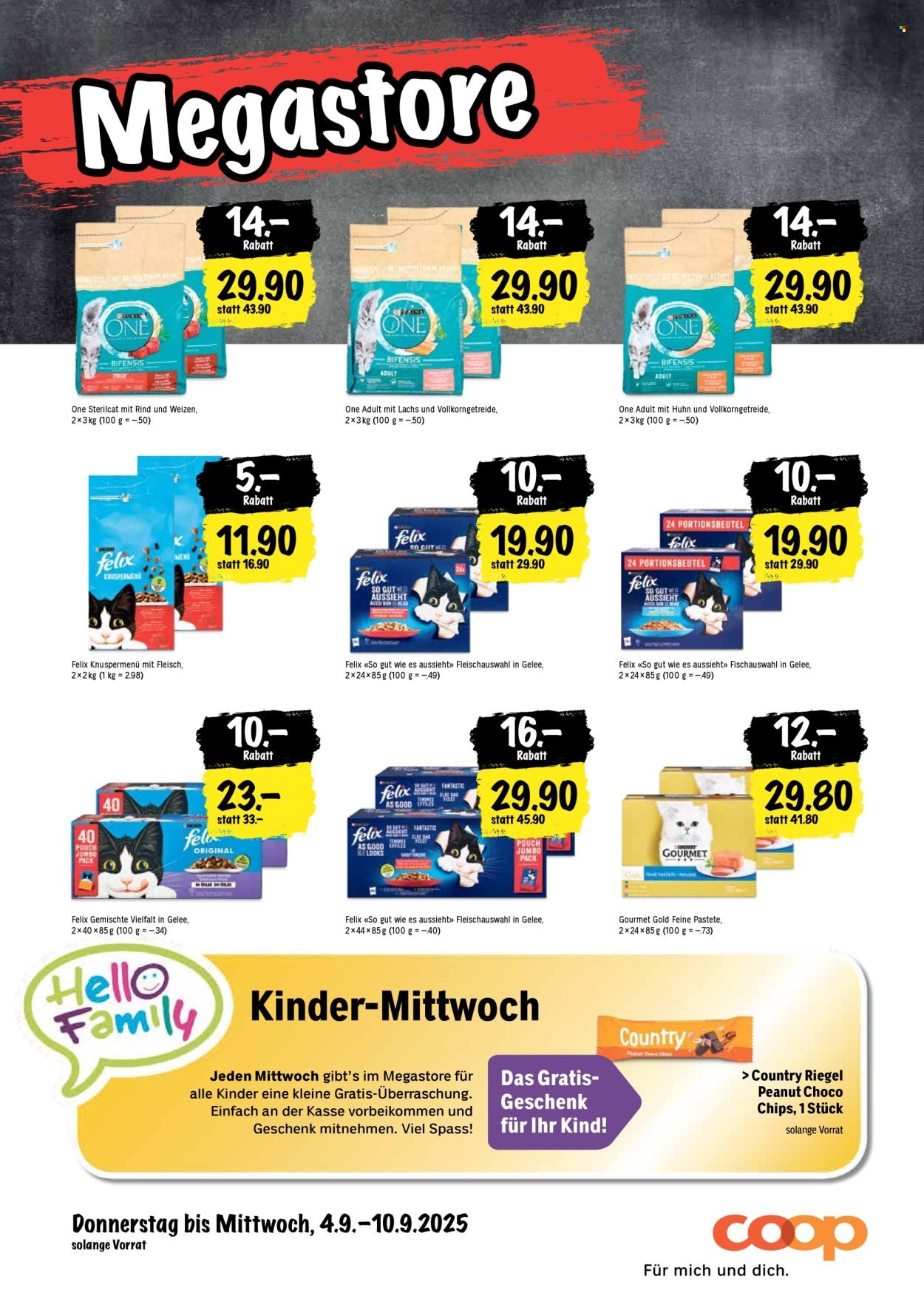 COOP Prospekt - Coop Aktionen (2025-09-04 - 2025-09-10)