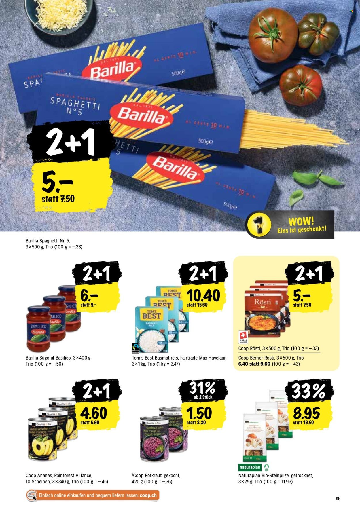 COOP Prospekt - Coop Aktionen (2025-09-04 - 2025-09-10)