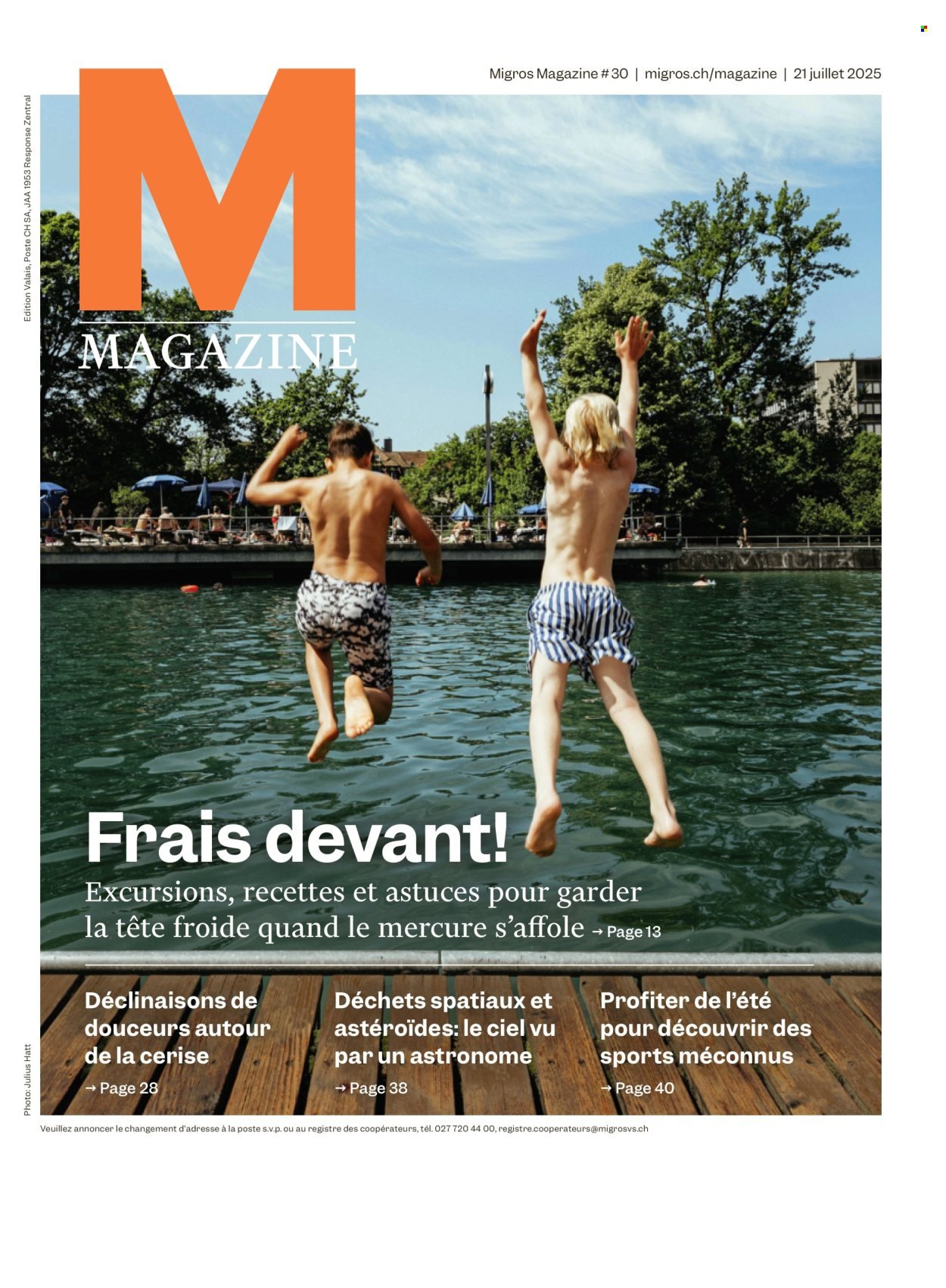 MIGROS Prospekt - Vom 22.7.2025 (2025-07-22 - 2025-07-28) | 1