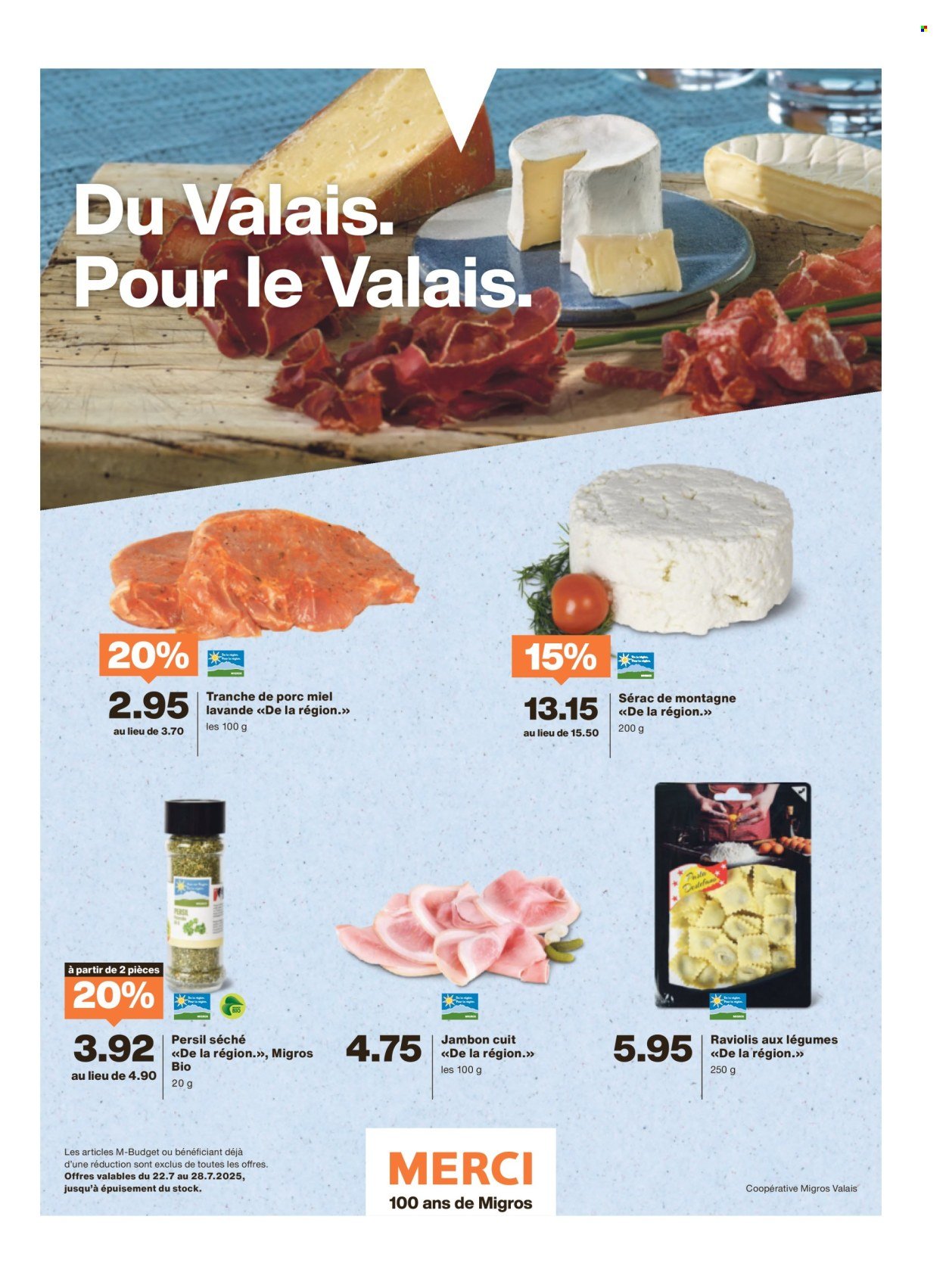 MIGROS Prospekt - Vom 22.7.2025 (2025-07-22 - 2025-07-28)