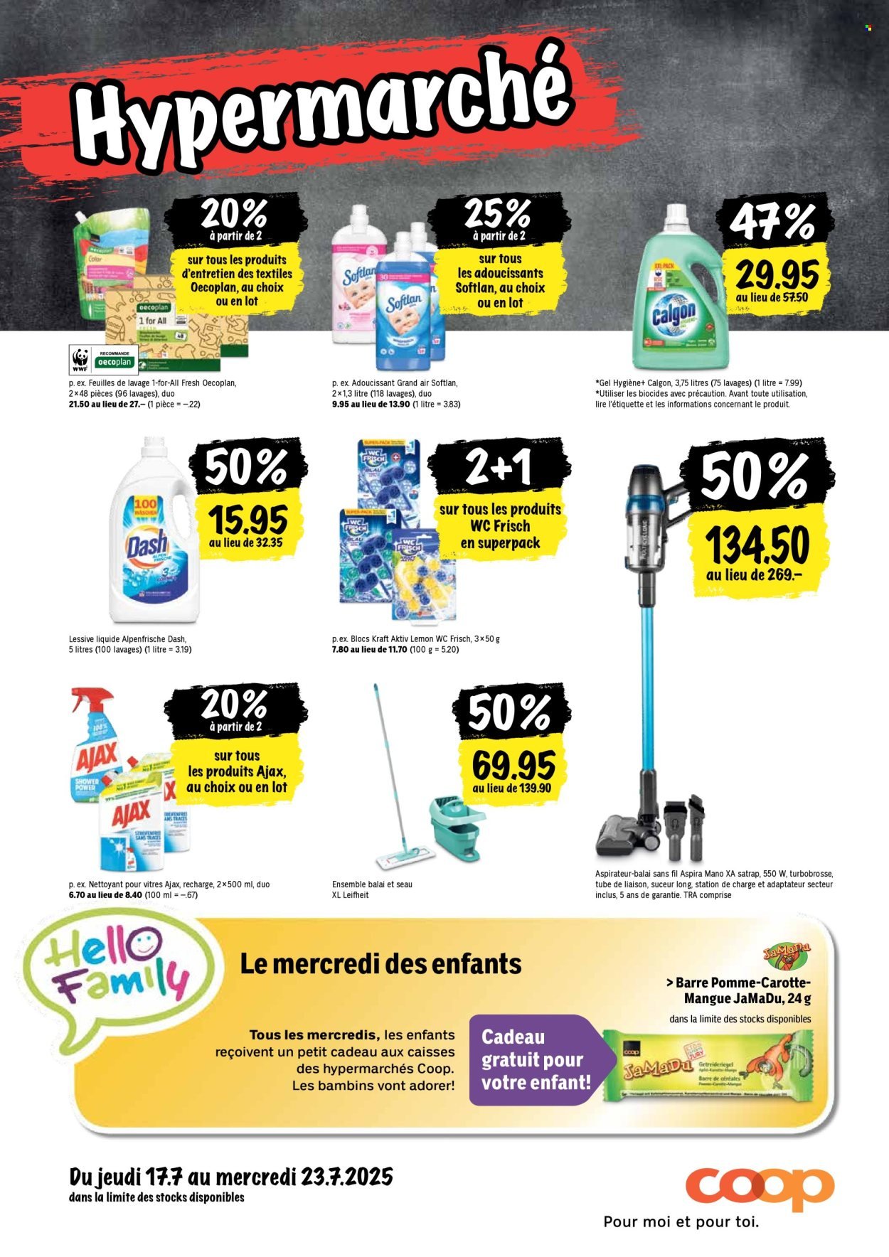 COOP Prospekt - Les actions Coop (2025-07-17 - 2025-07-23)