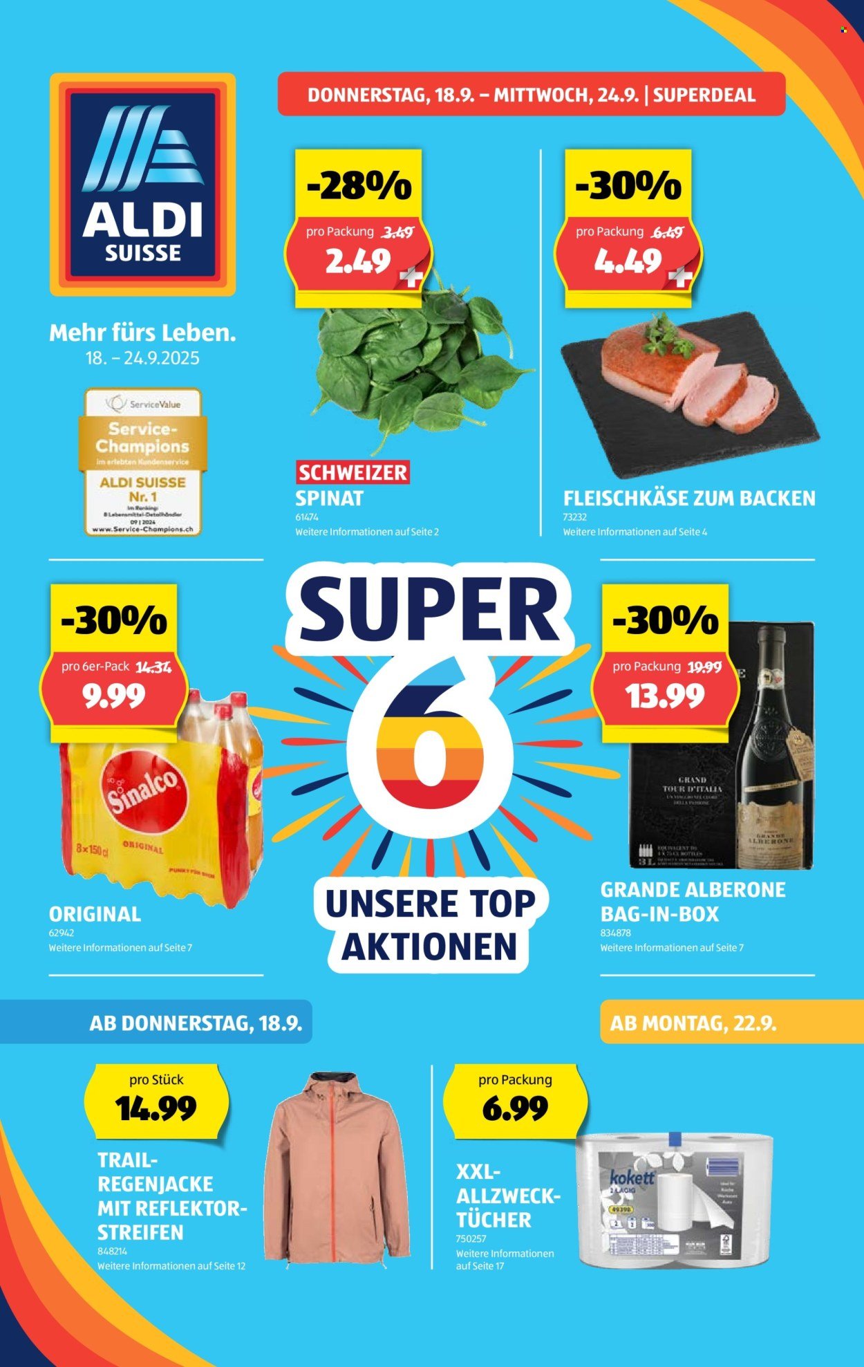 ALDI Prospekt - Vom 18.9.2025 (2025-09-18 - 2025-09-24) | 1