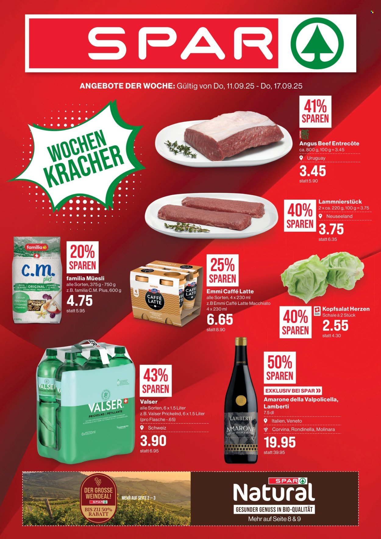 SPAR Prospekt - Vom 11.9.2025 (2025-09-11 - 2025-09-17) | 1