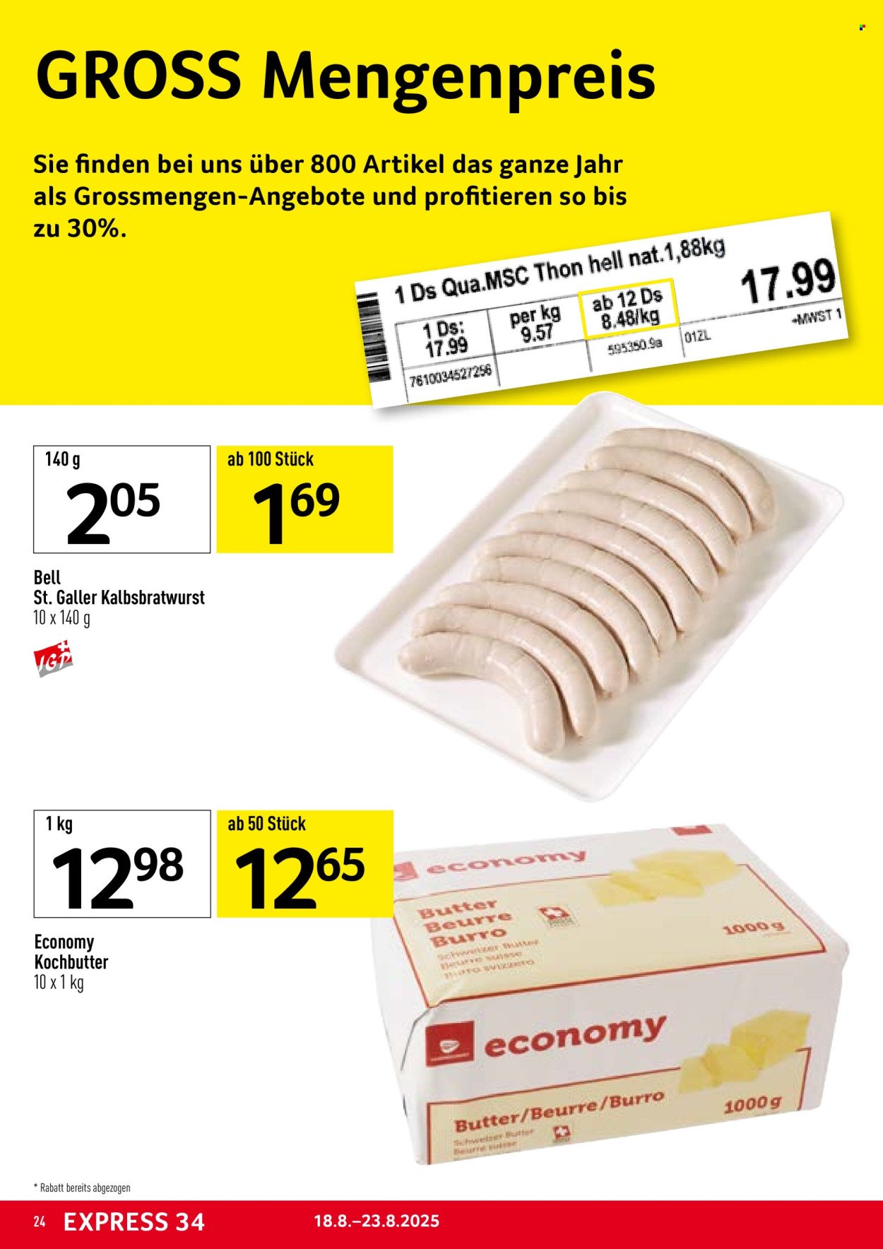 PRODEGA Prospekt - Express 34 (2025-08-18 - 2025-08-23)