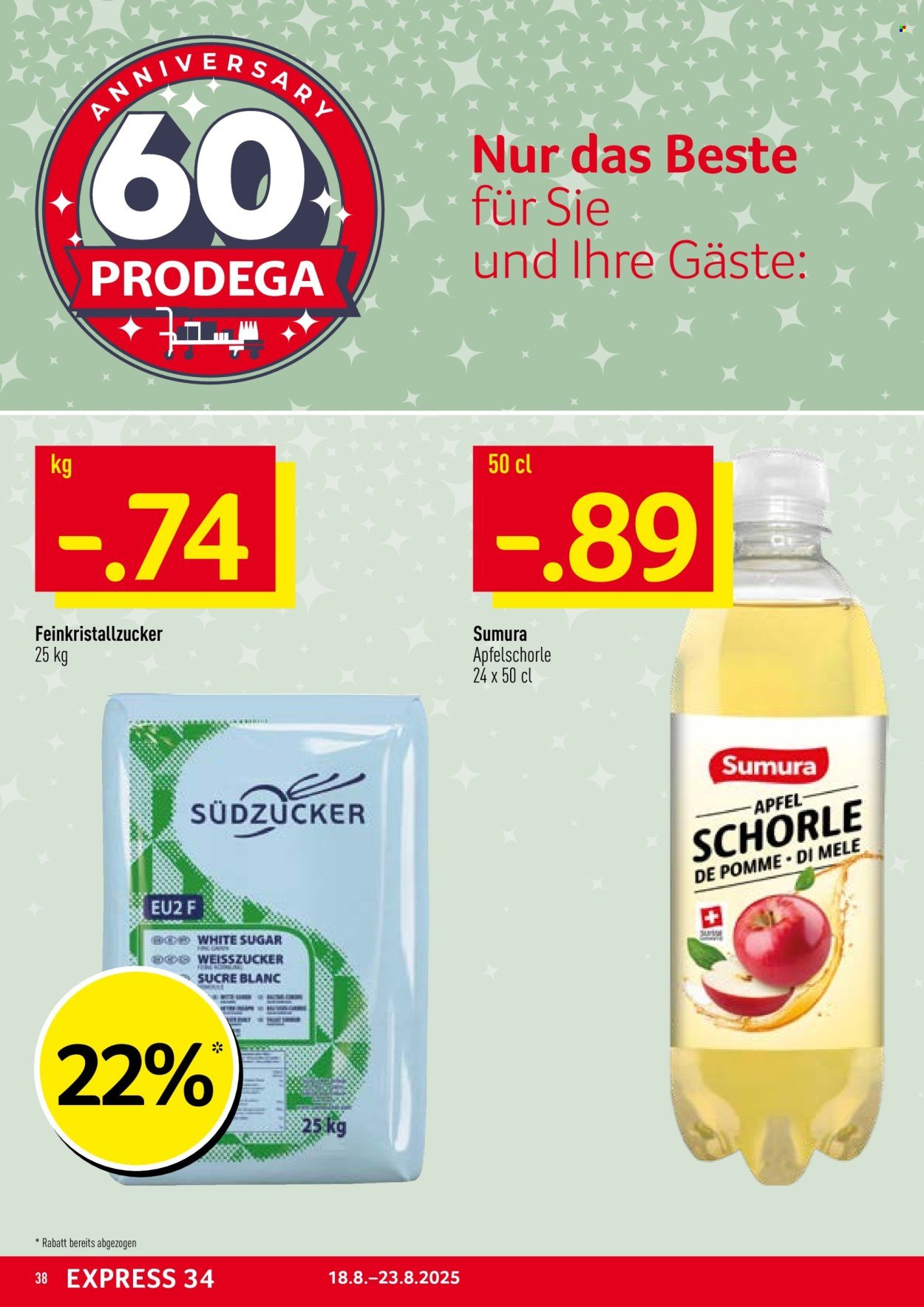 PRODEGA Prospekt - Express 34 (2025-08-18 - 2025-08-23)