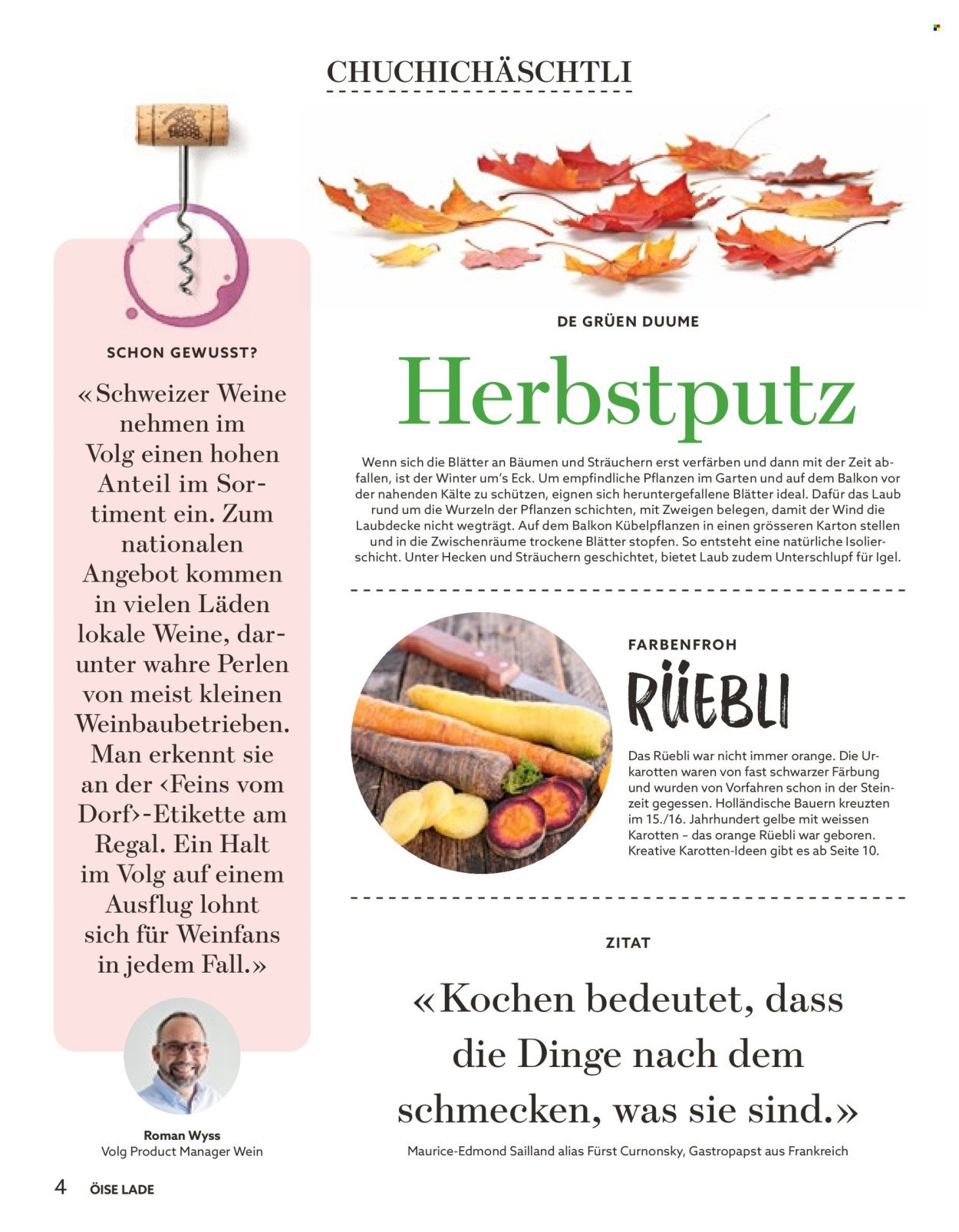 VOLG Prospekt - Vom 1.10.2025 (2025-10-01 - 2025-10-31)