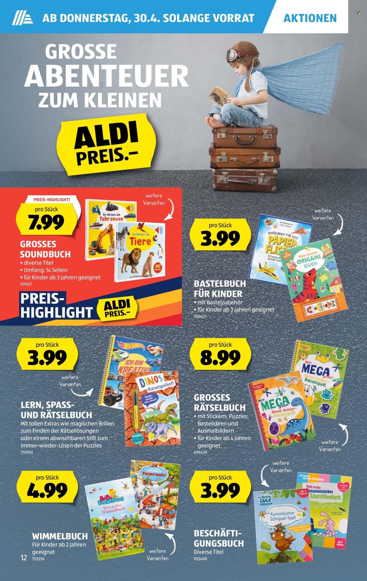 ALDI Prospekt - Vom 30.4.2026 (2026-04-30 - 2026-05-06) | 12