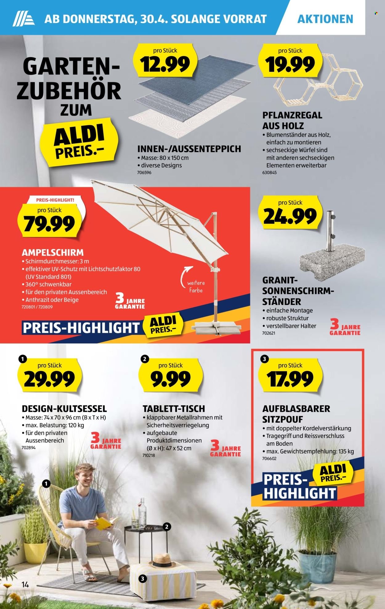 ALDI Prospekt - Vom 30.4.2026 (2026-04-30 - 2026-05-06) | 14