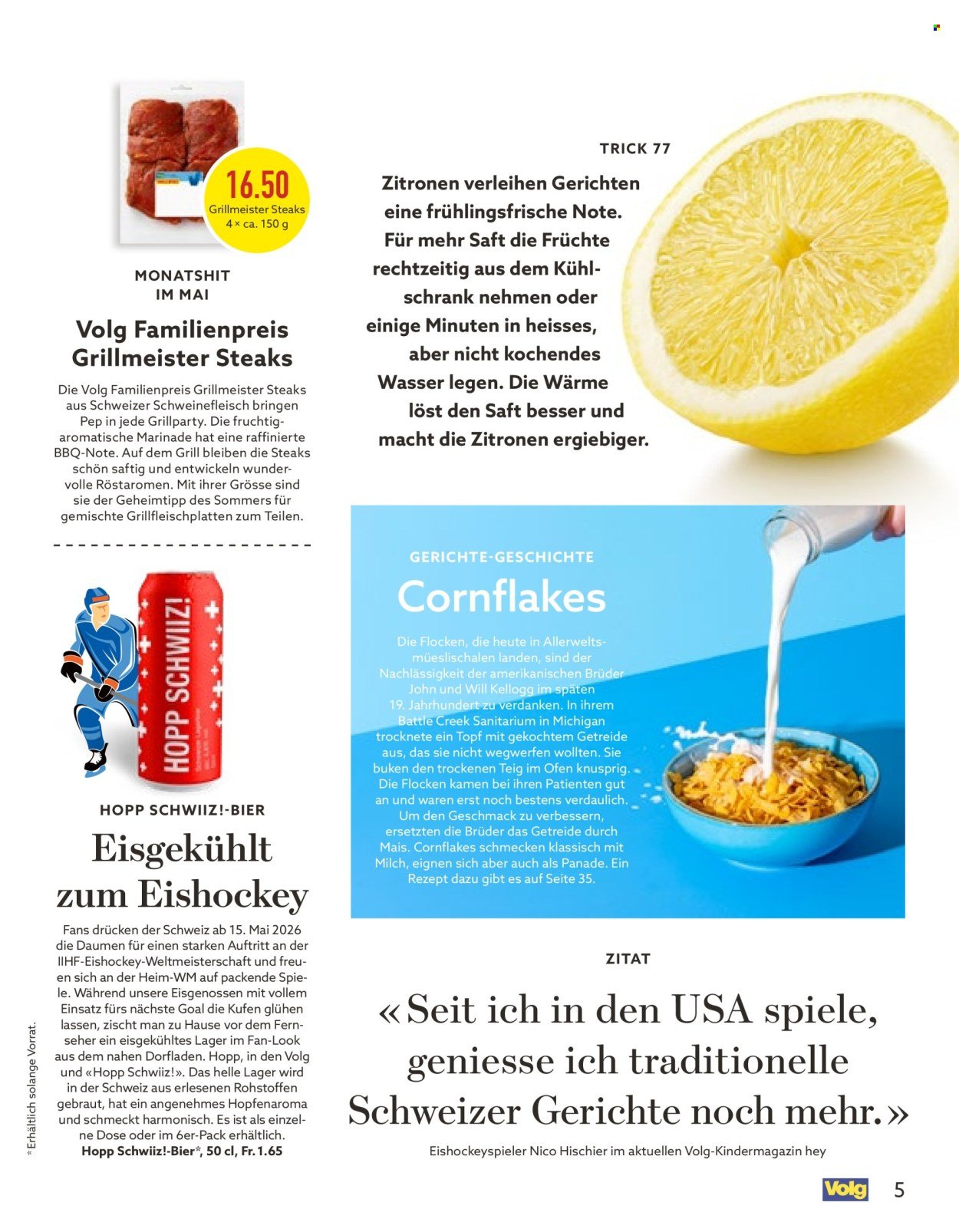 VOLG Prospekt - Vom 1.5.2026 (2026-05-01 - 2026-05-31)