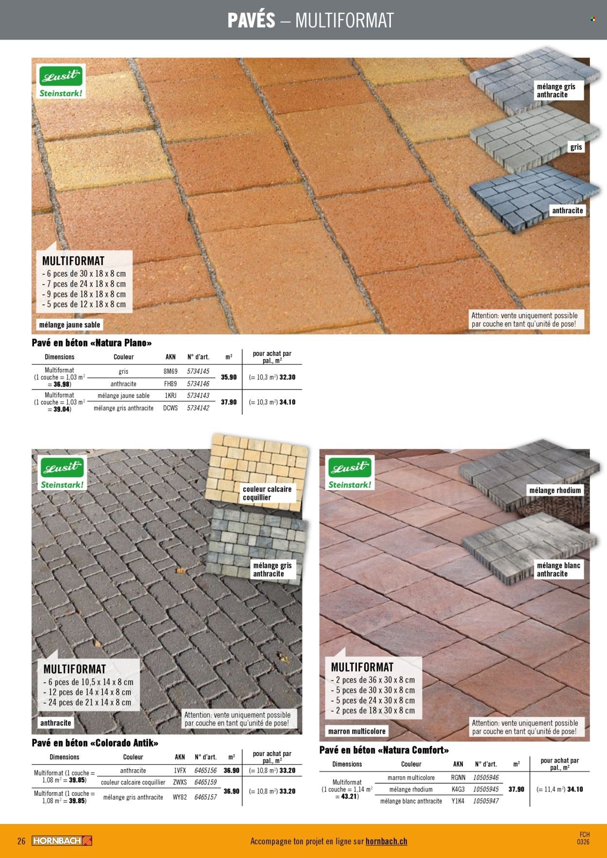 HORNBACH Prospekt - Aménagement de jardin et de terrasse (2026-03-04 - 2026-03-31)