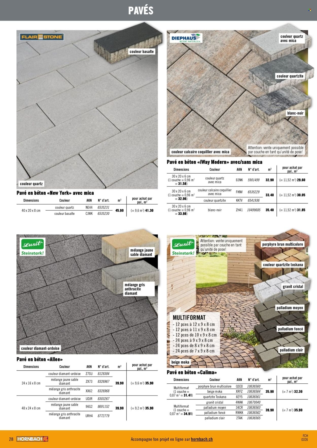 HORNBACH Prospekt - Aménagement de jardin et de terrasse (2026-03-04 - 2026-03-31)