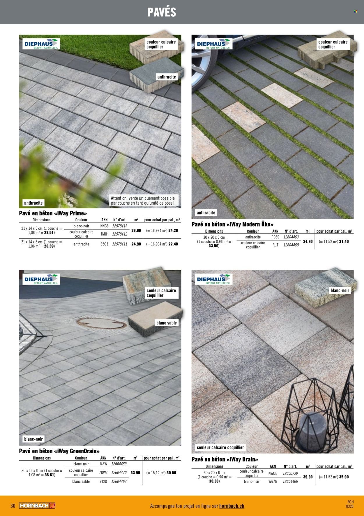 HORNBACH Prospekt - Aménagement de jardin et de terrasse (2026-03-04 - 2026-03-31)