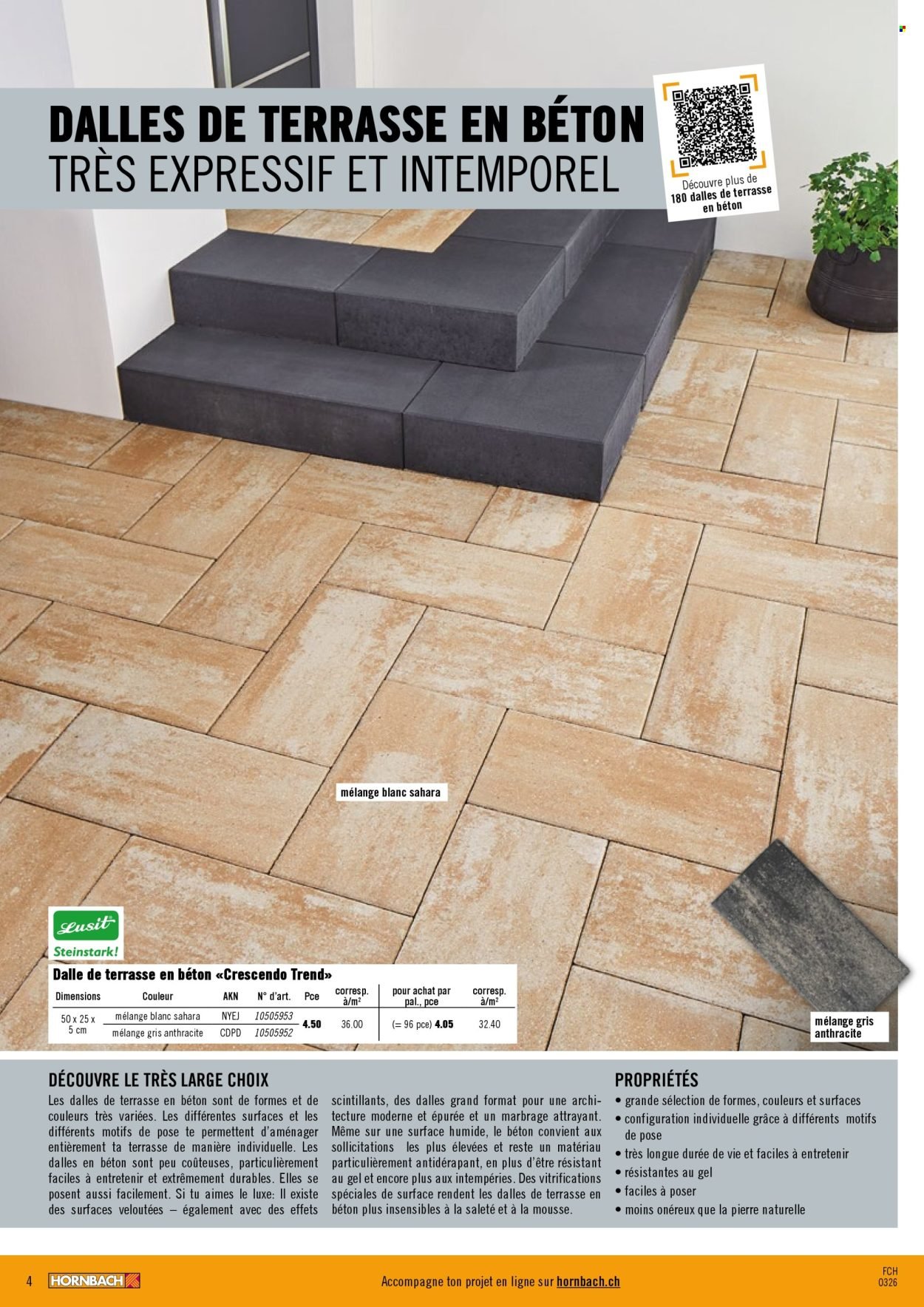 HORNBACH Prospekt - Aménagement de jardin et de terrasse (2026-03-04 - 2026-03-31)