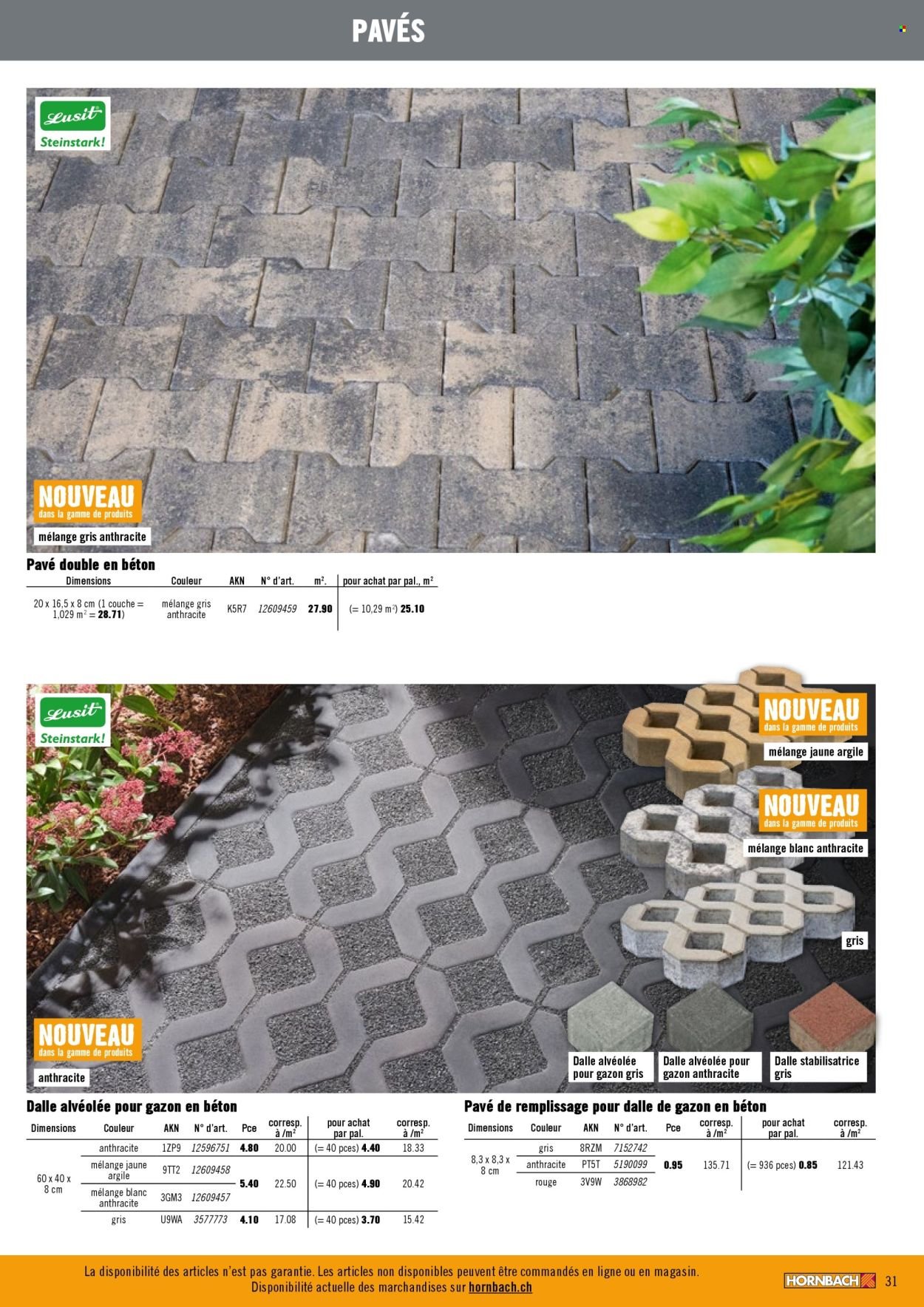 HORNBACH Prospekt - Aménagement de jardin et de terrasse (2026-03-04 - 2026-03-31)