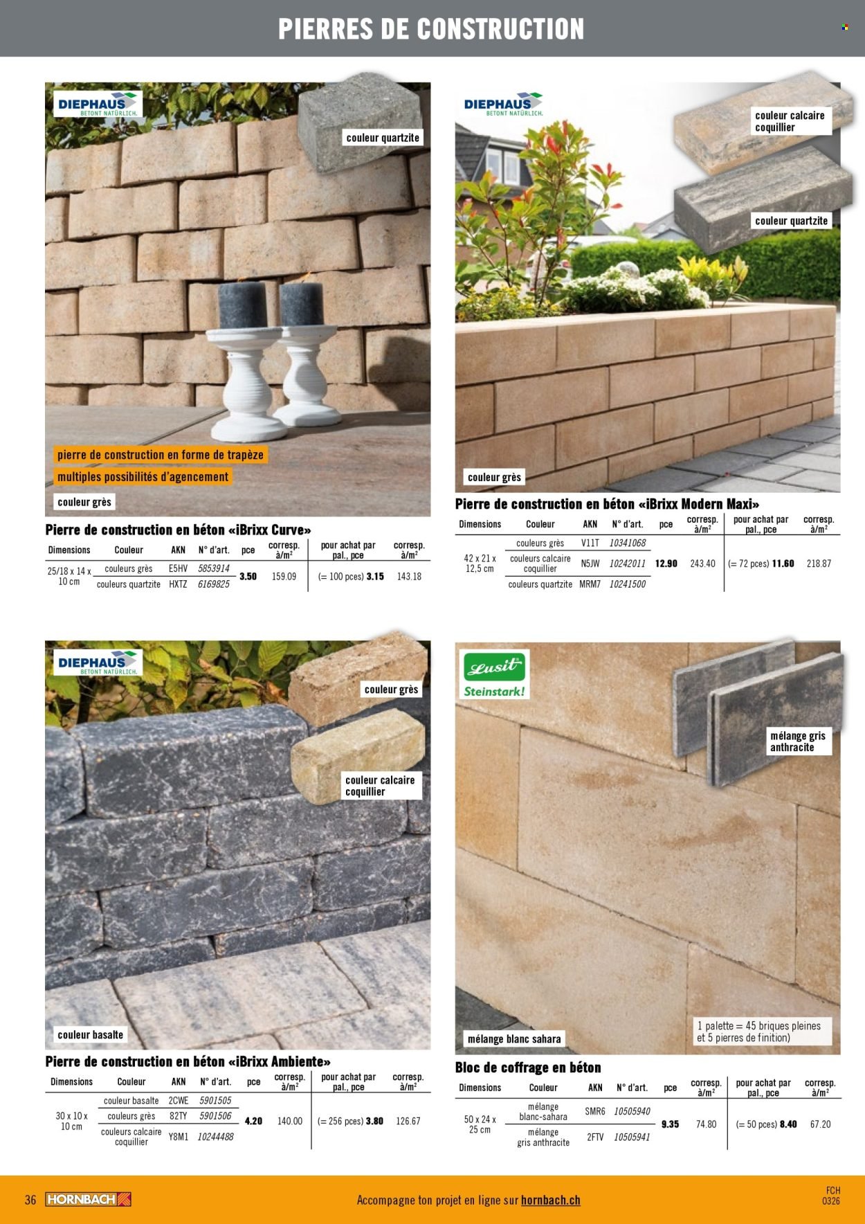 HORNBACH Prospekt - Aménagement de jardin et de terrasse (2026-03-04 - 2026-03-31)