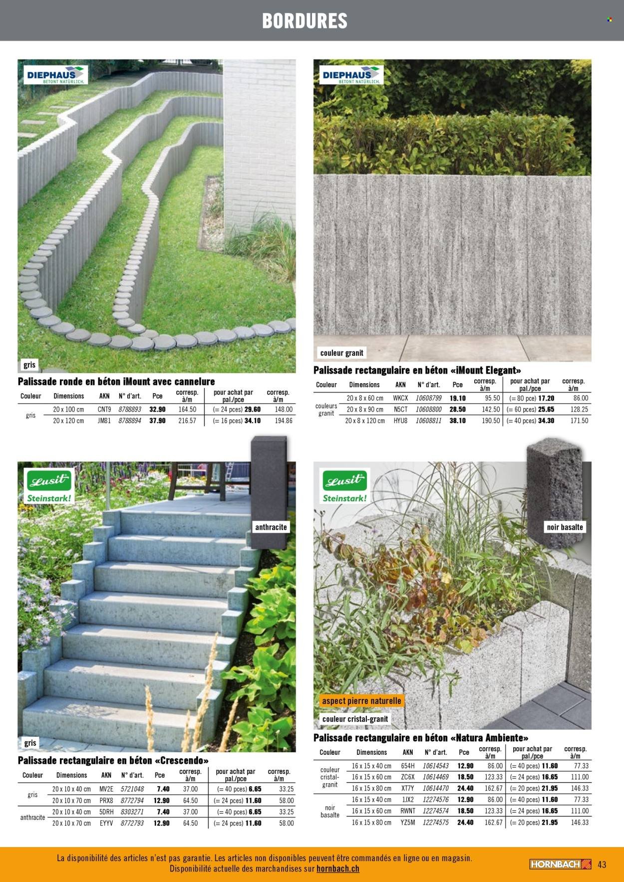 HORNBACH Prospekt - Aménagement de jardin et de terrasse (2026-03-04 - 2026-03-31)